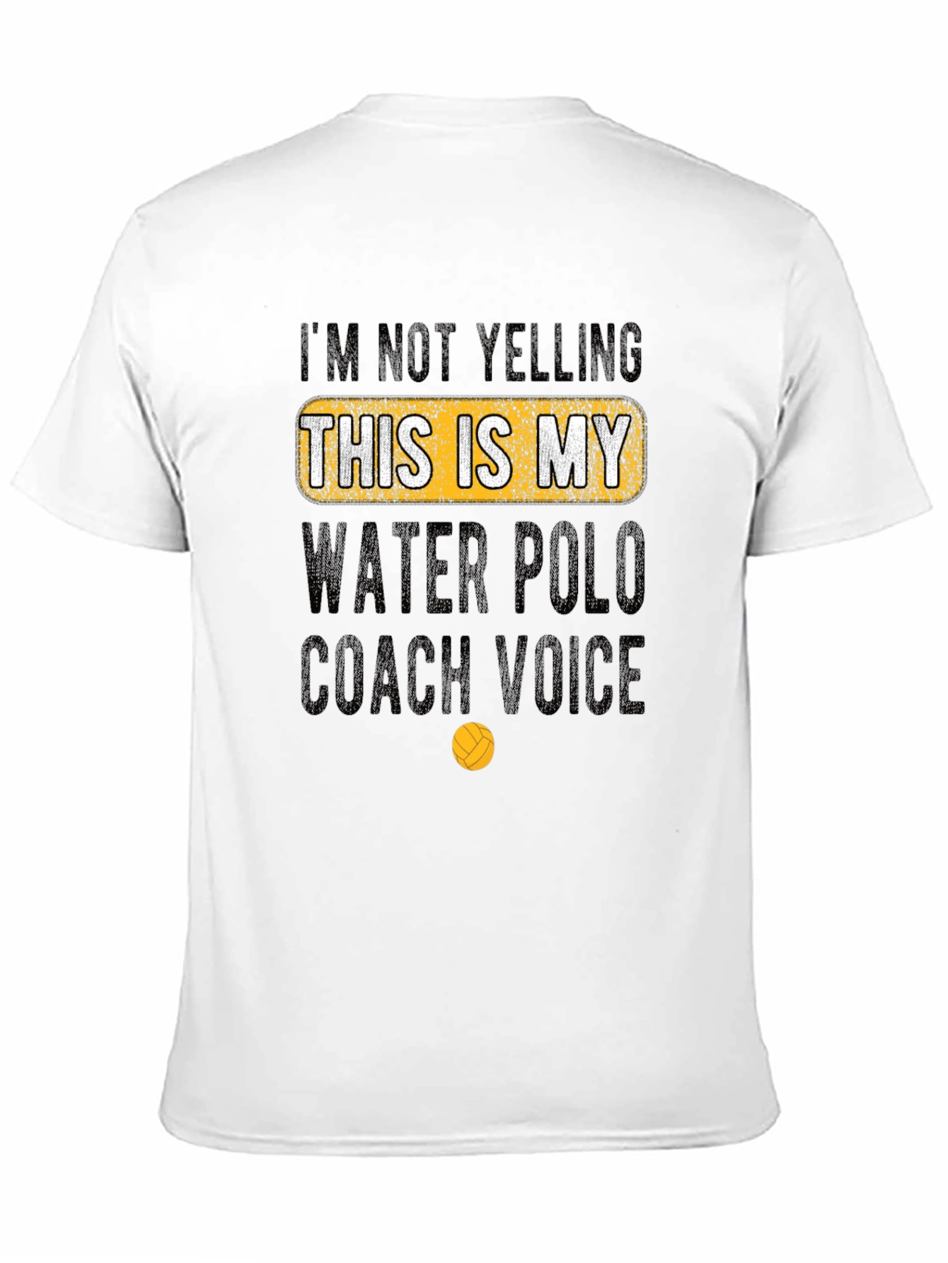 Water Polo Coach Novelty T-Shirt