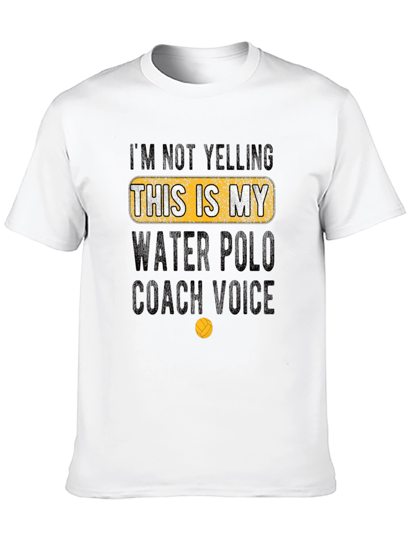 Water Polo Coach Novelty T-Shirt