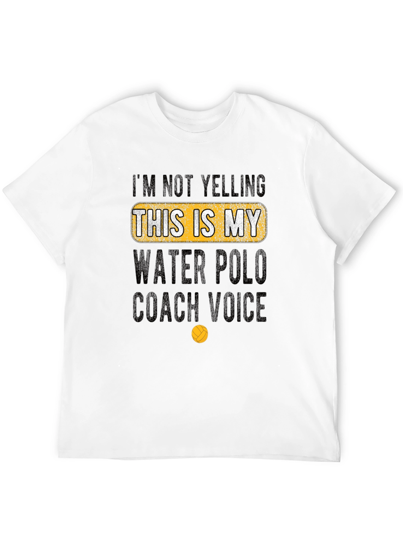 Water Polo Coach Novelty T-Shirt