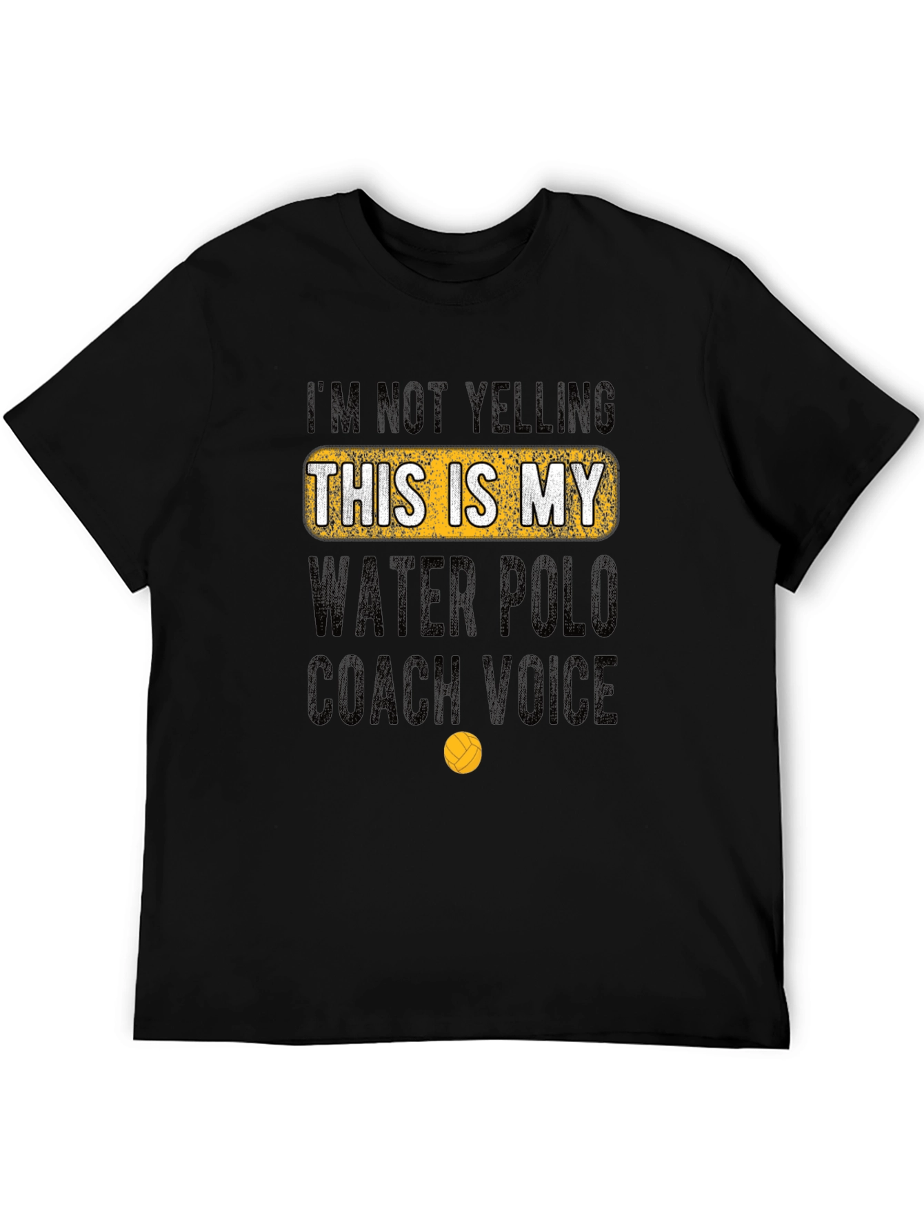Water Polo Coach Novelty T-Shirt
