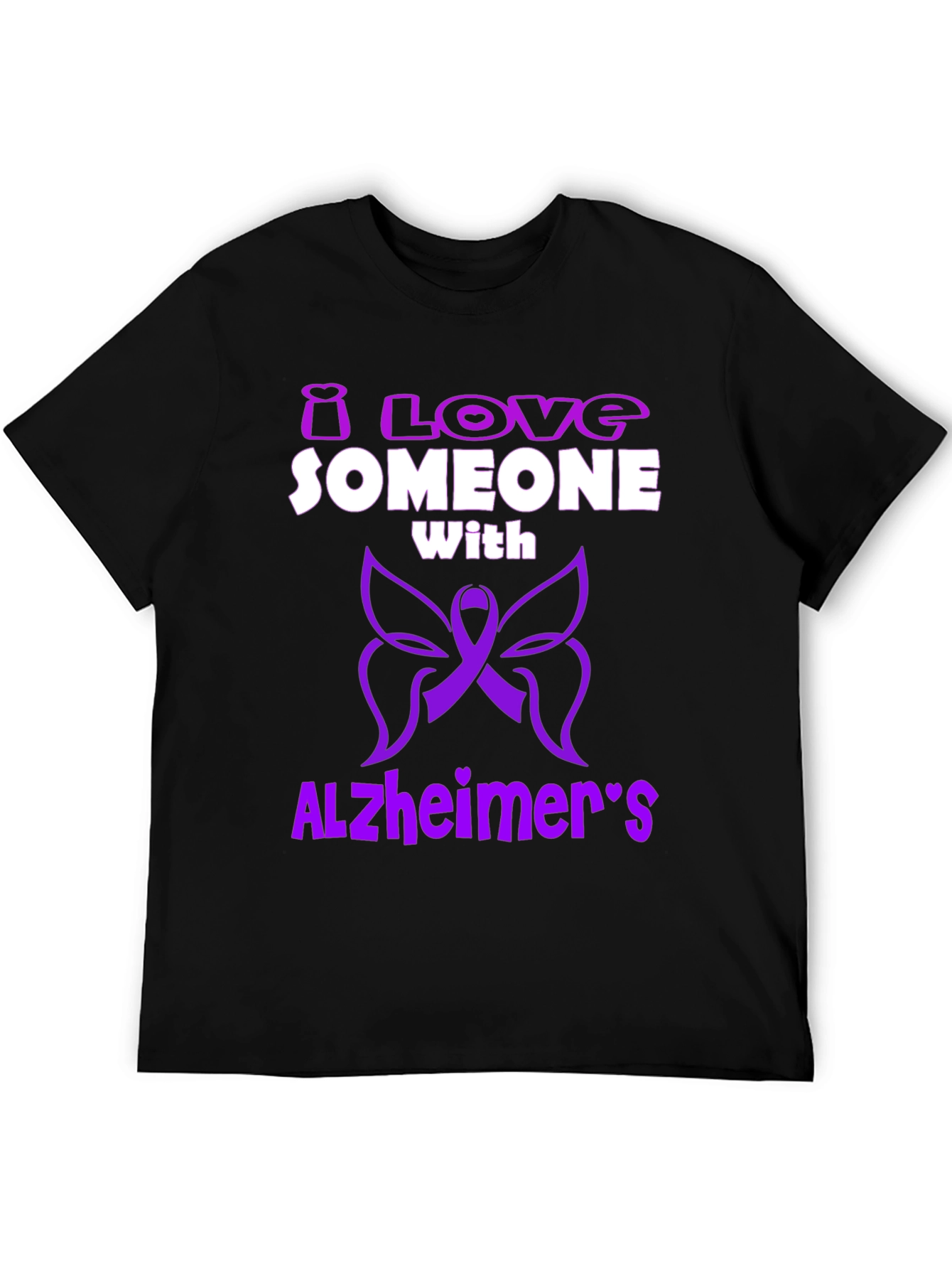 Alzheimers Awareness T-Shirt - Love Someone
