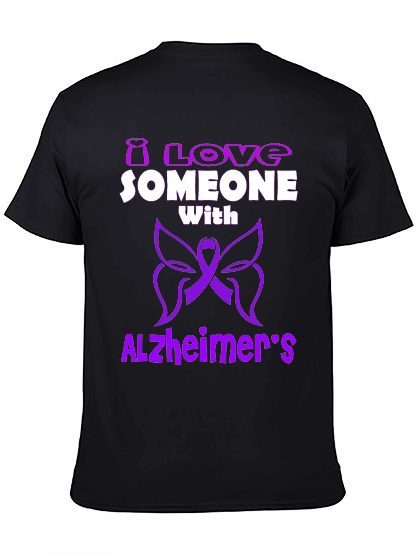 Alzheimers Awareness T-Shirt - Love Someone