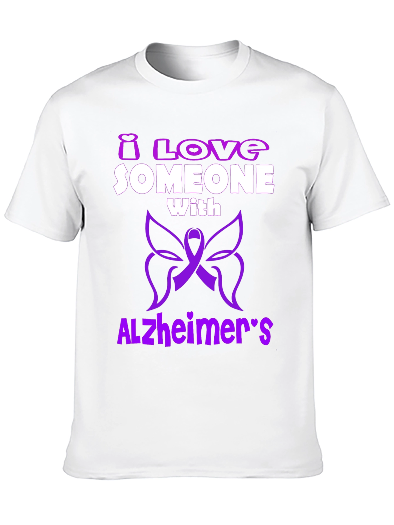 Alzheimers Awareness T-Shirt - Love Someone