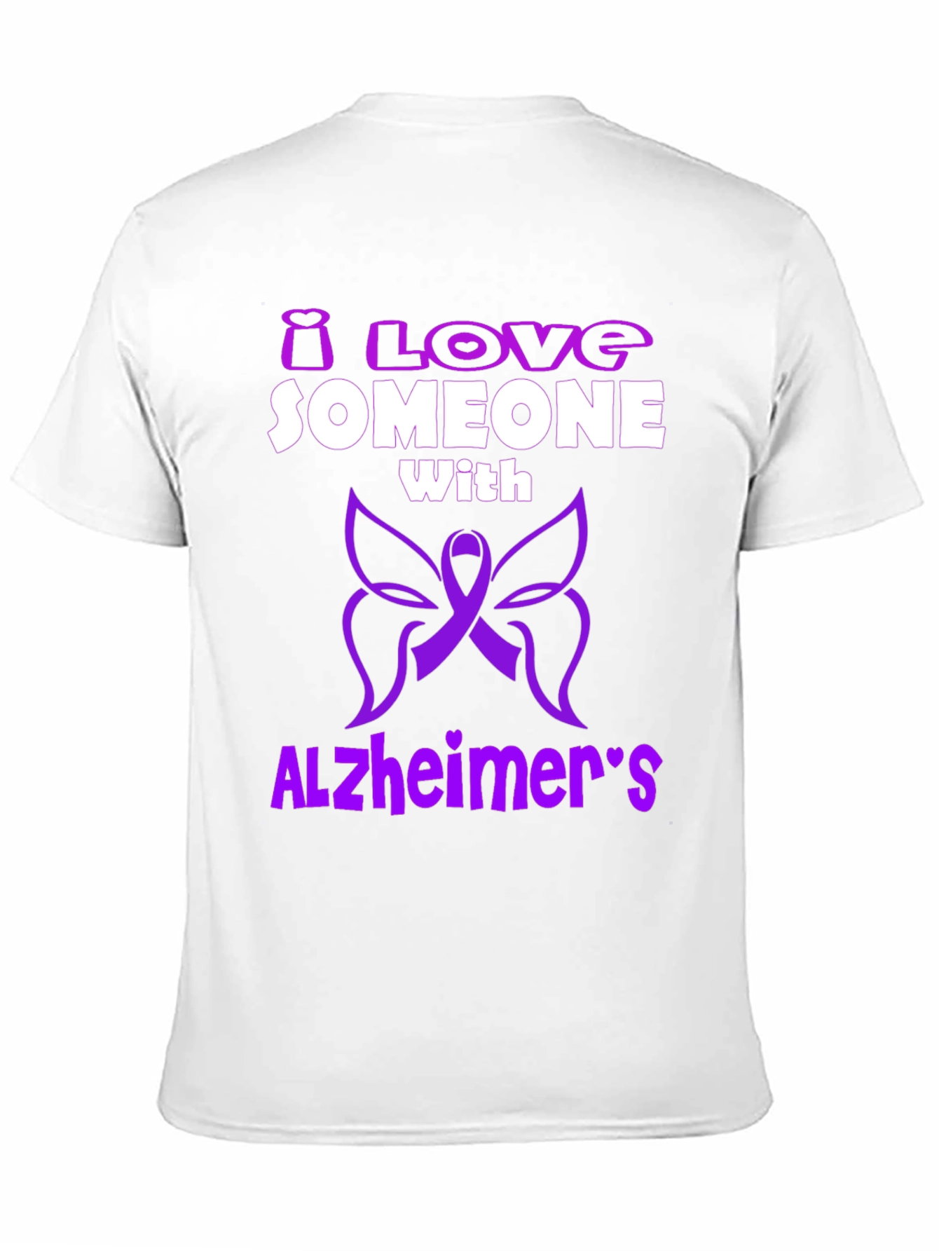 Alzheimers Awareness T-Shirt - Love Someone