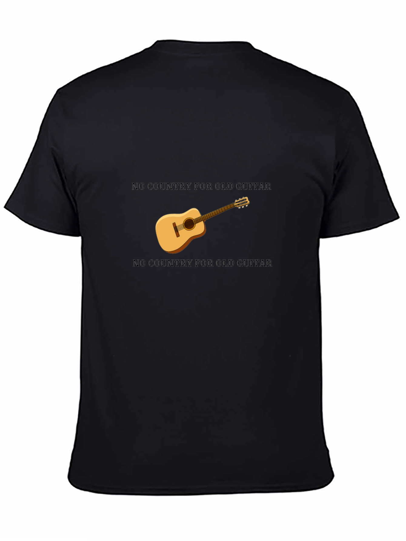 No Country for Old Guitar T-Shirt
