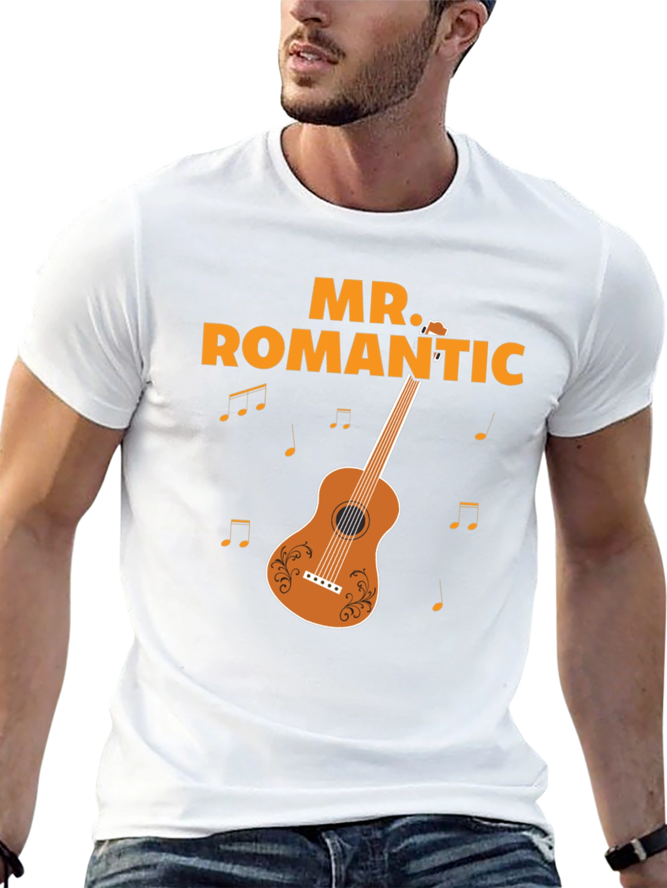 Mr. Romantic Guitar T-Shirt