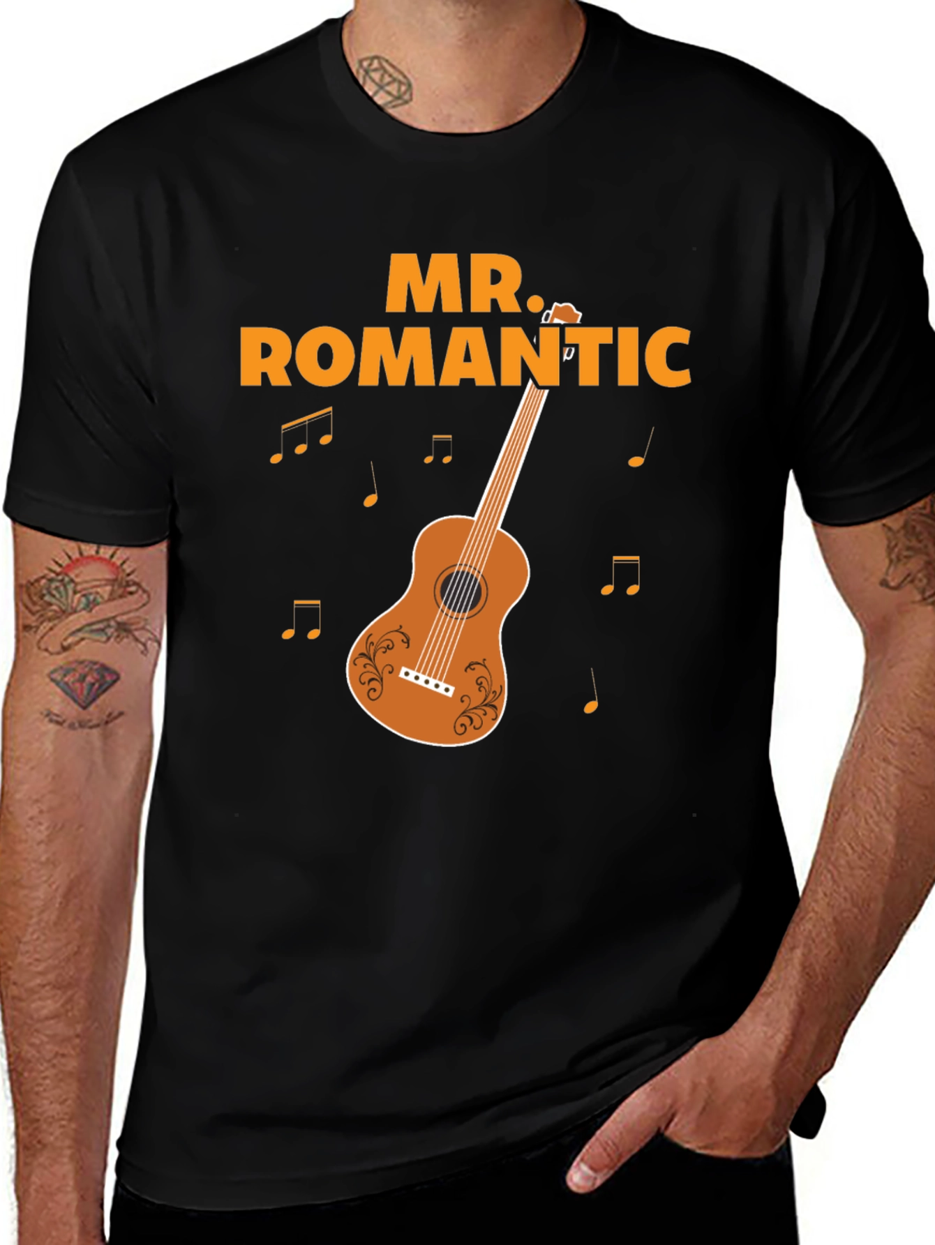 Mr. Romantic Guitar T-Shirt