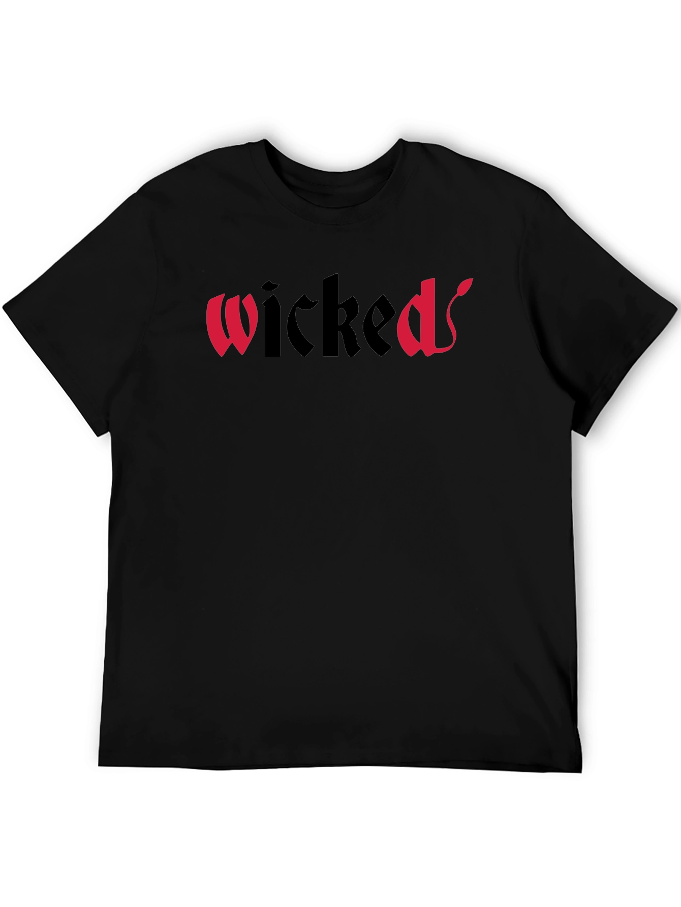 Wicked Graphic Tee - Mens Black T-Shirt