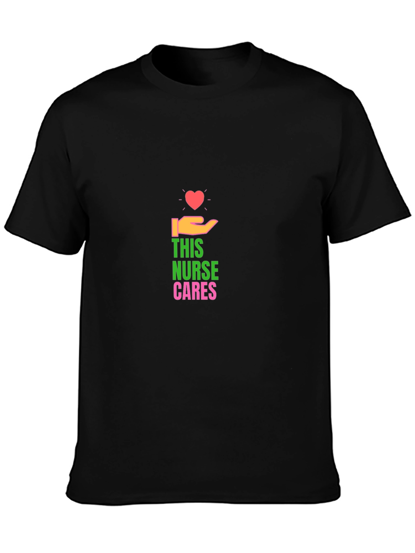 Nurse Cares Graphic T-Shirt