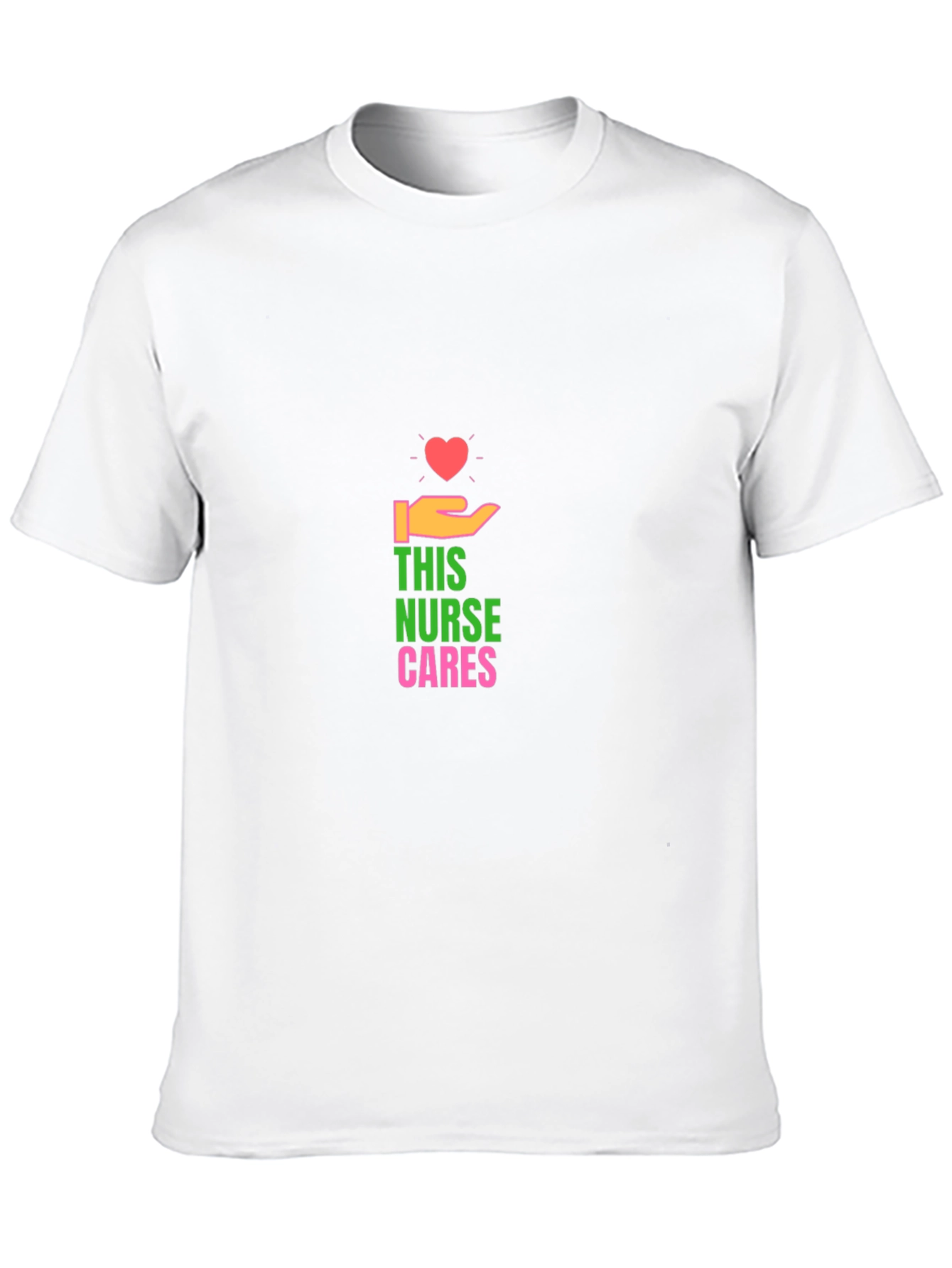 Nurse Cares Graphic T-Shirt