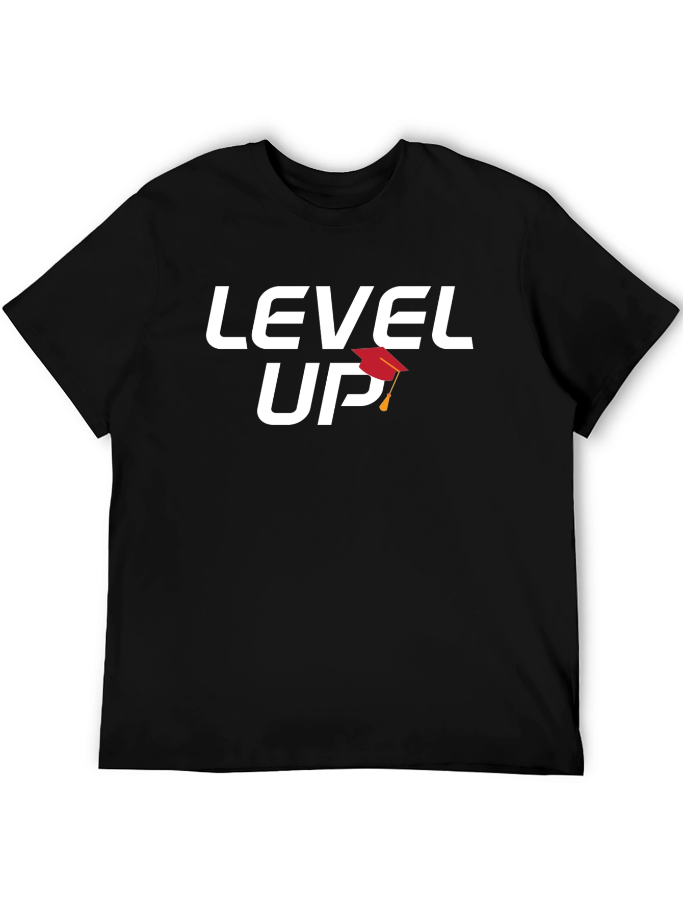 Level Up Graduation T-Shirt - Stylish Grad Tee