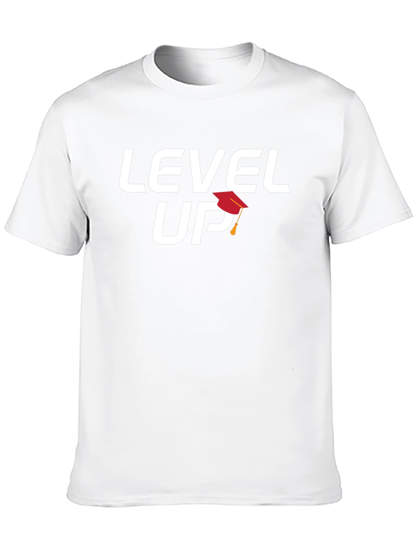 Level Up Graduation T-Shirt - Stylish Grad Tee