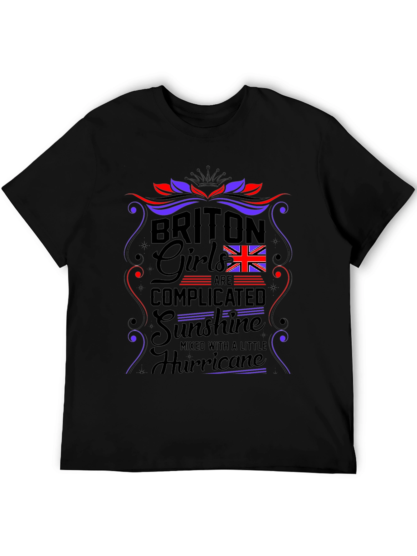 Briton Girls T-Shirt - Complicated Sunshine Hurricane