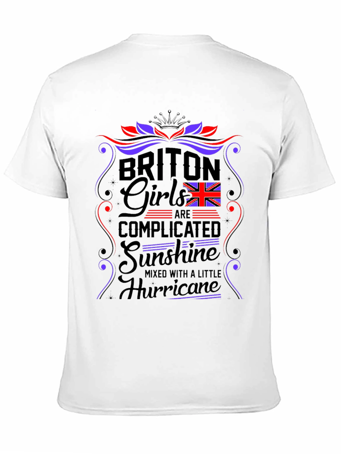 Briton Girls T-Shirt - Complicated Sunshine Hurricane