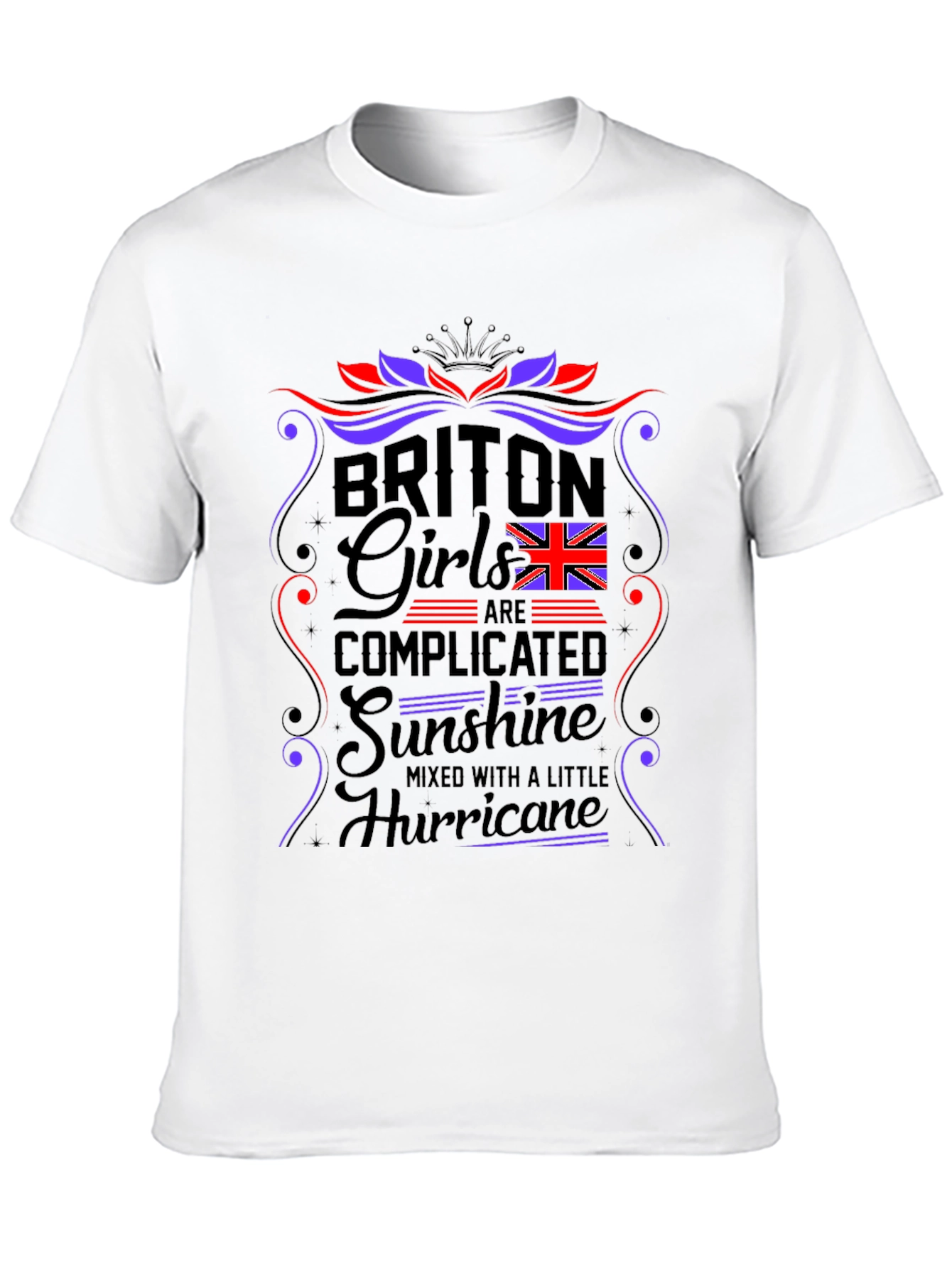 Briton Girls T-Shirt - Complicated Sunshine Hurricane