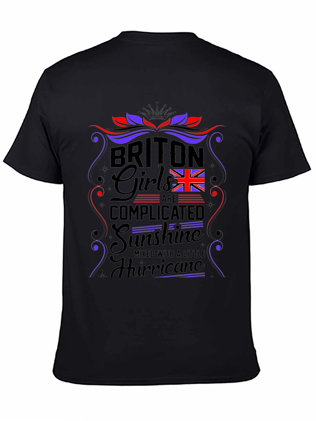 Briton Girls T-Shirt - Complicated Sunshine Hurricane