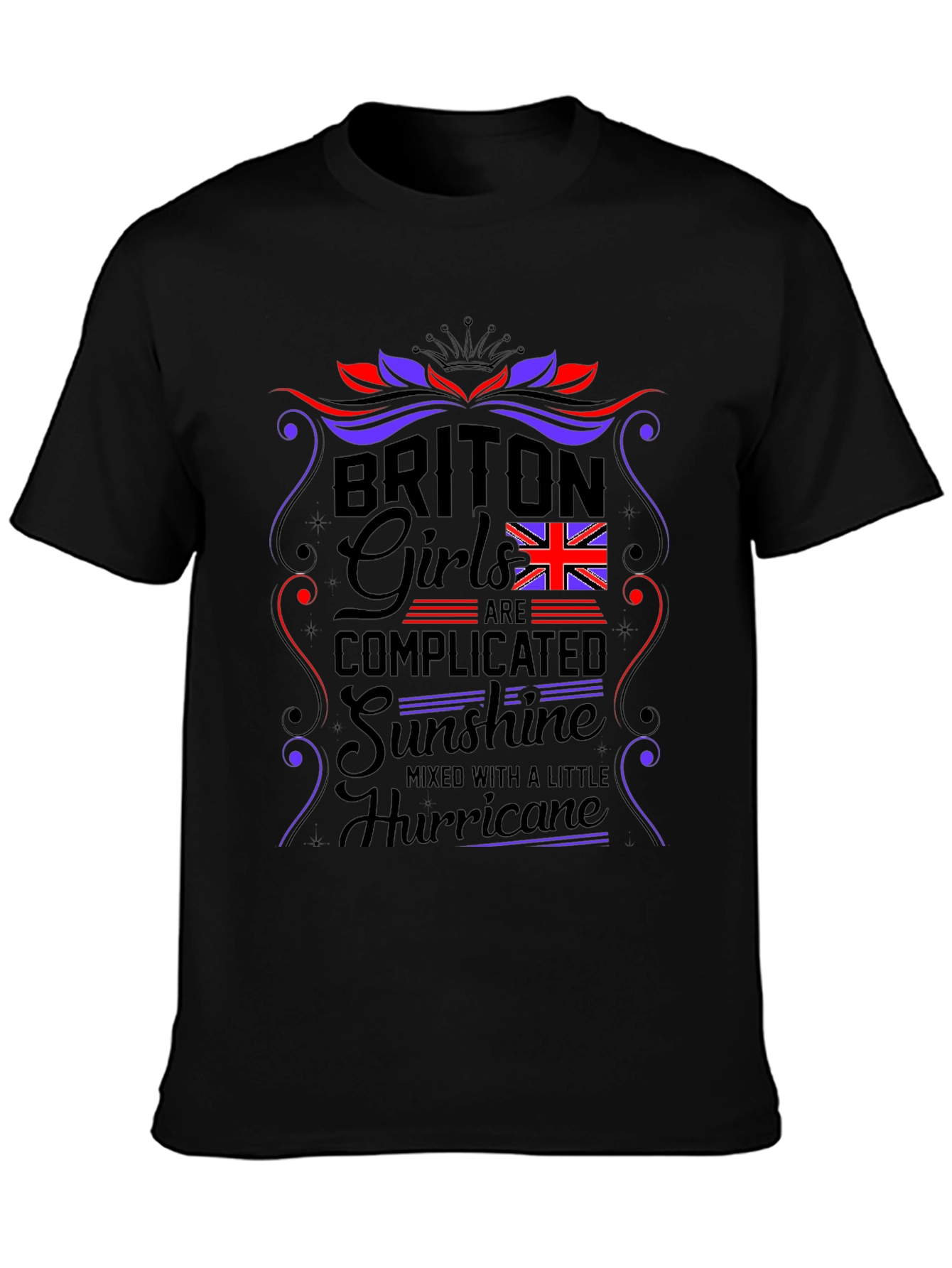 Briton Girls T-Shirt - Complicated Sunshine Hurricane