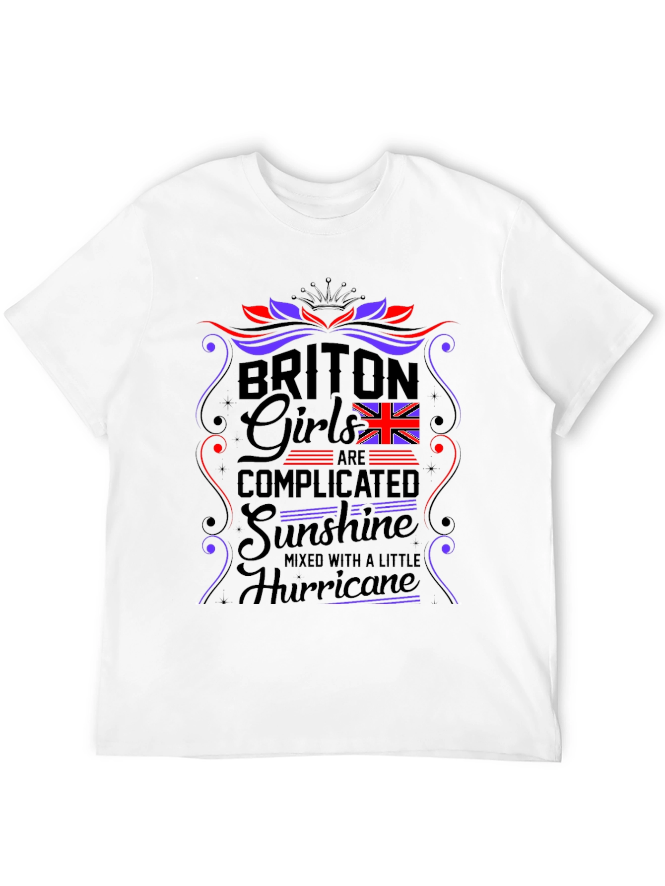 Briton Girls T-Shirt - Complicated Sunshine Hurricane