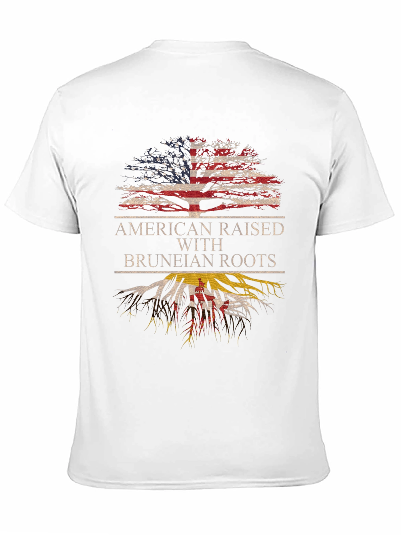 American Raised with Bruneian Roots T-Shirt