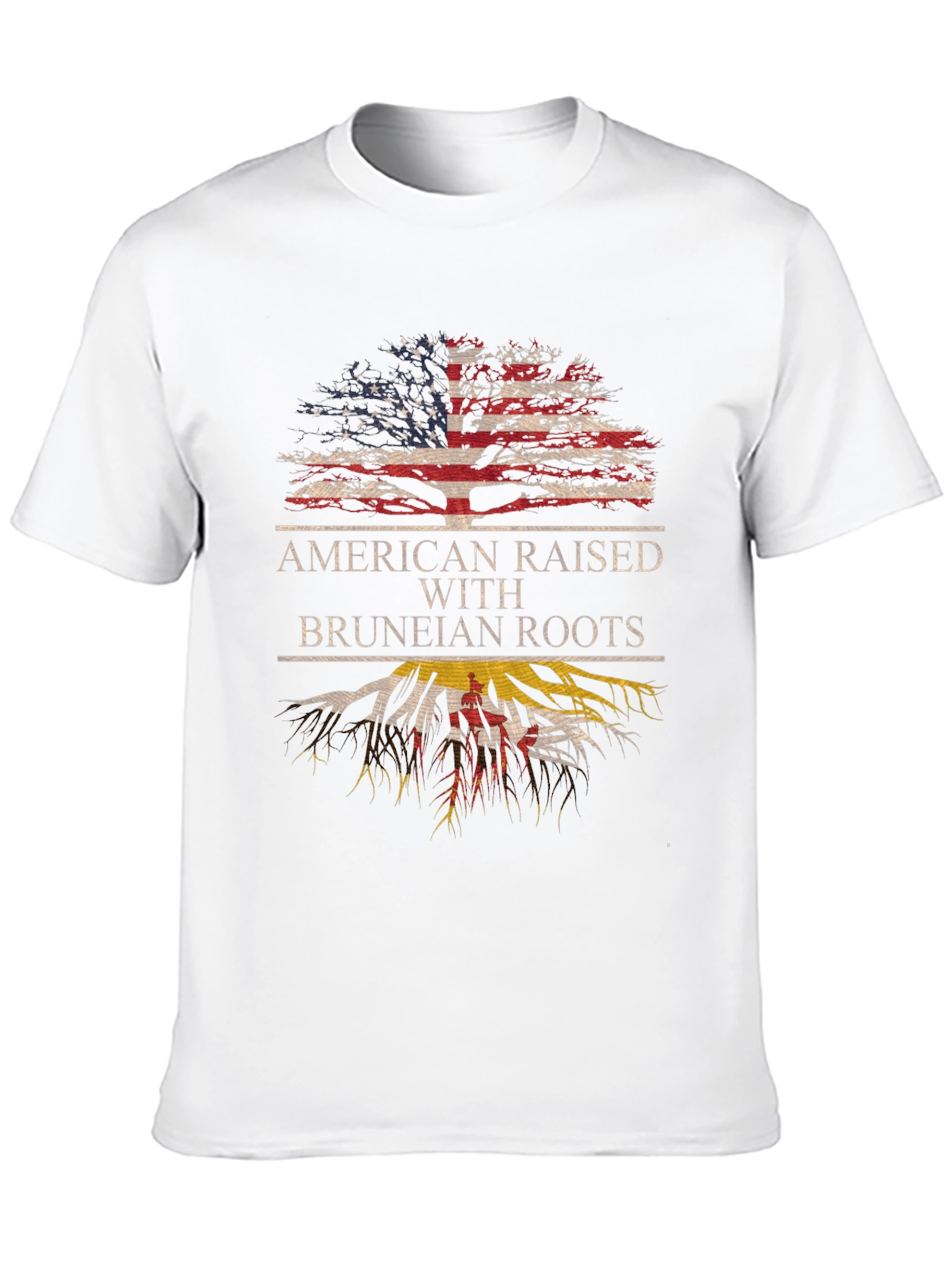 American Raised with Bruneian Roots T-Shirt