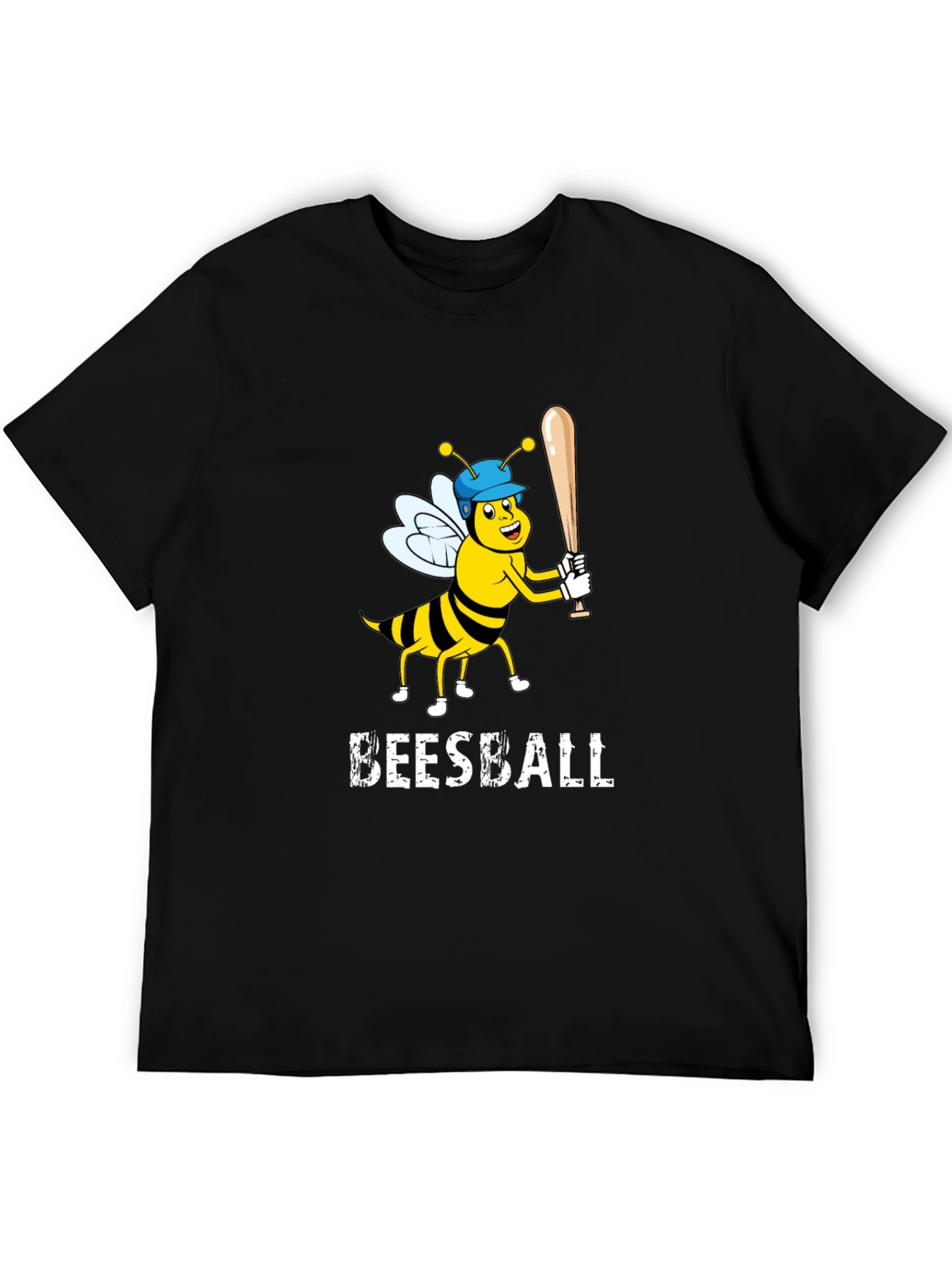 Beesball T-Shirt - Funny Baseball Bee Graphic Tee