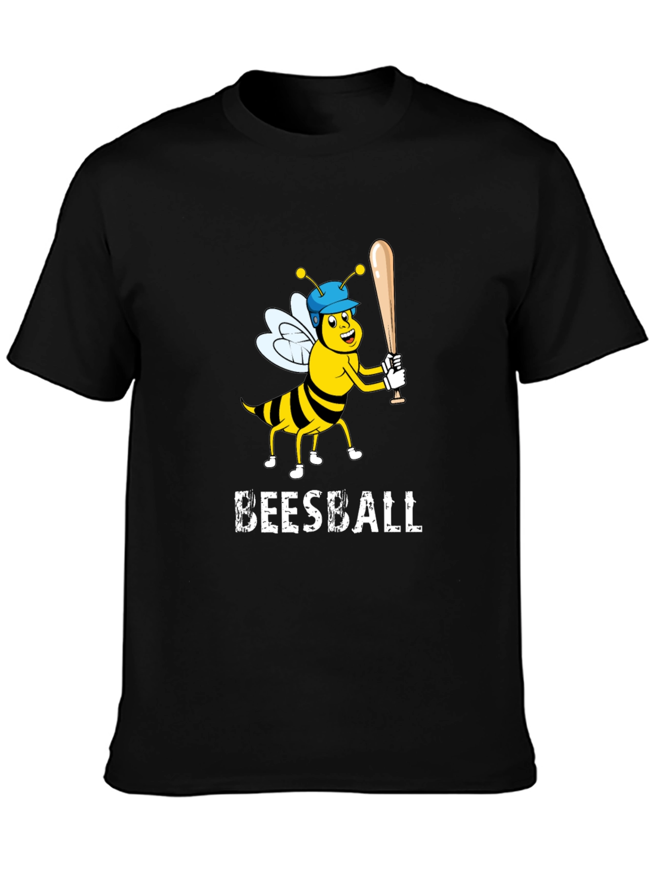 Beesball T-Shirt - Funny Baseball Bee Graphic Tee