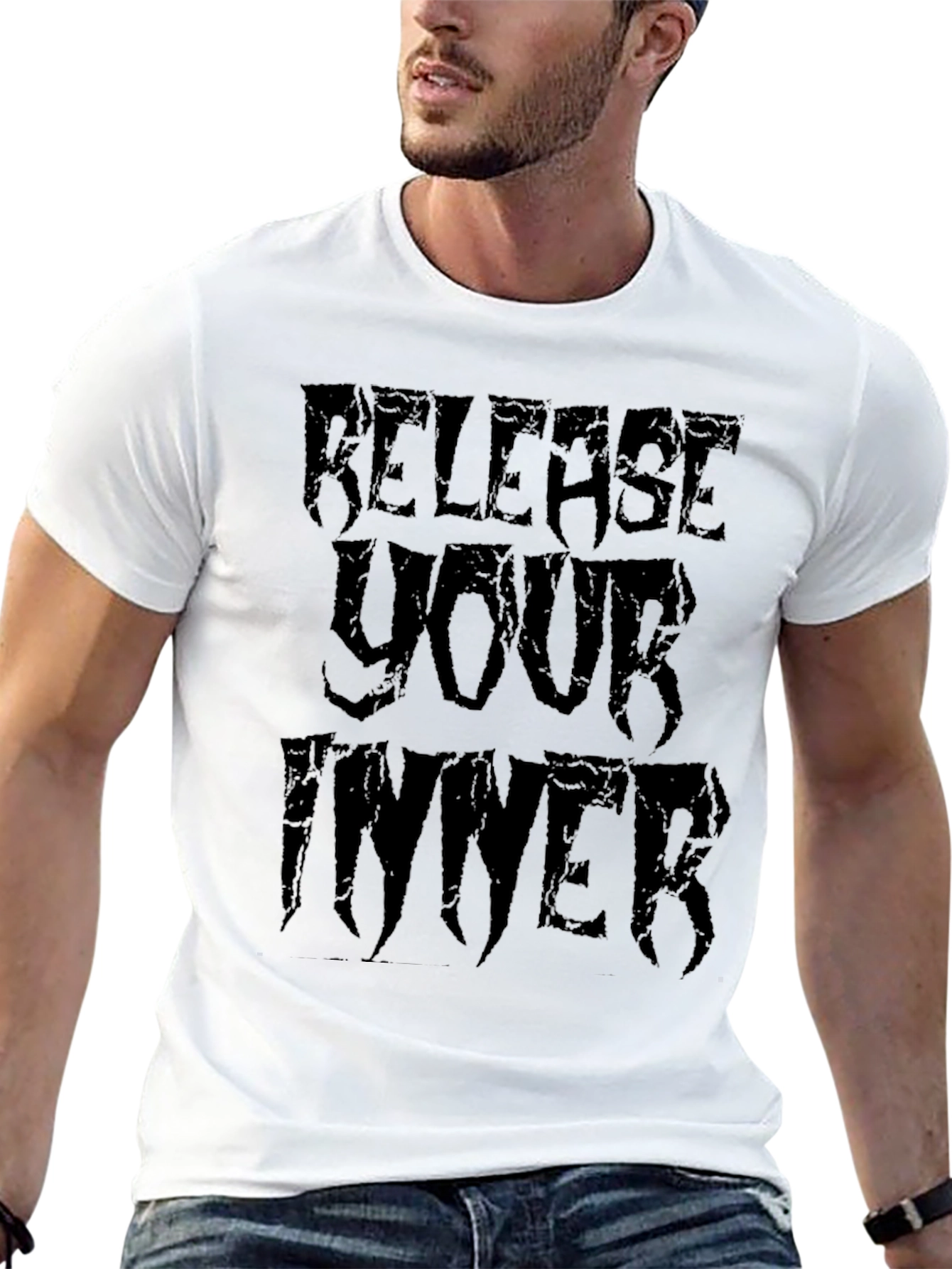 Release Your Inner Black Graphic Tee