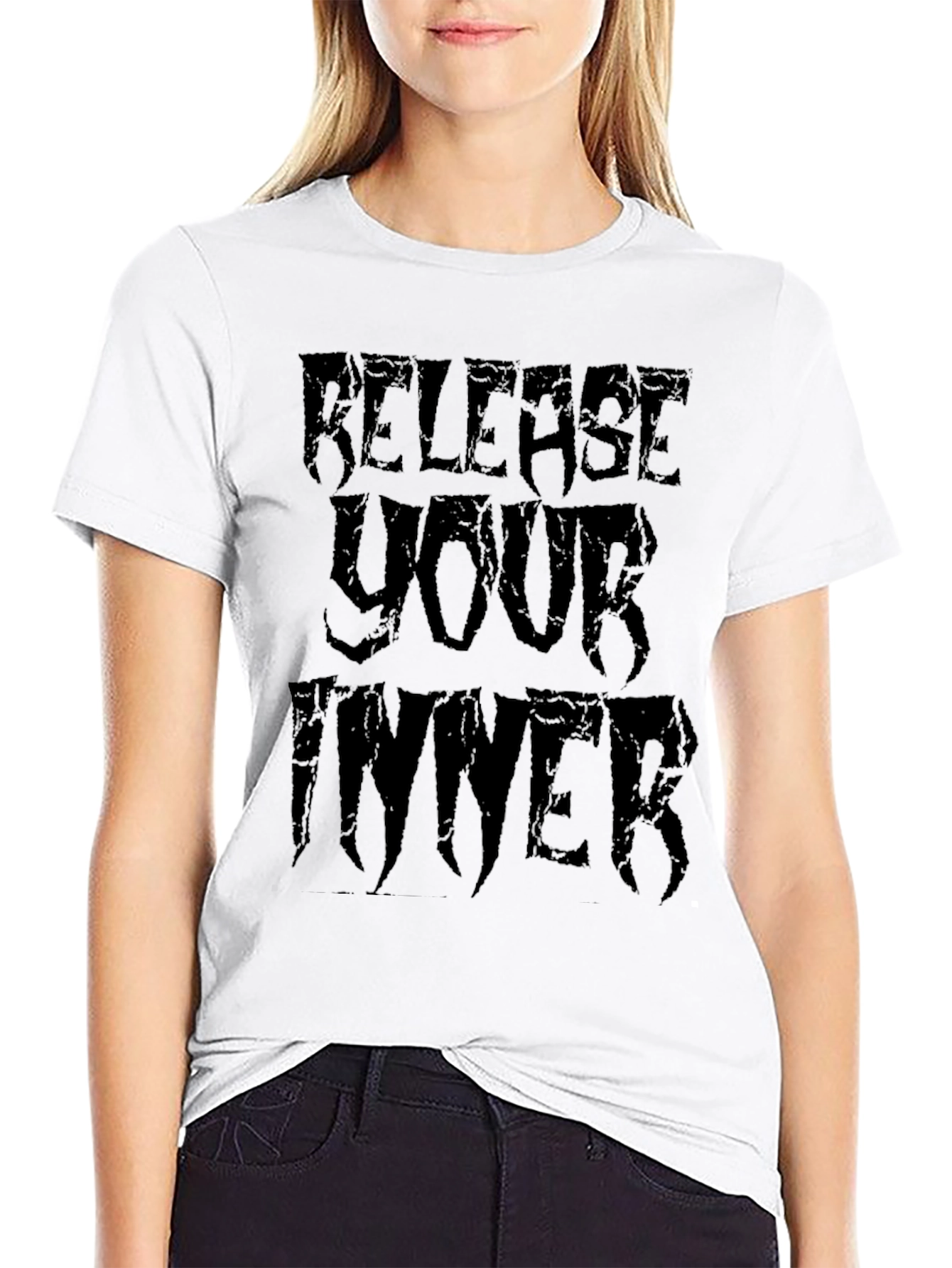Release Your Inner Black Graphic Tee