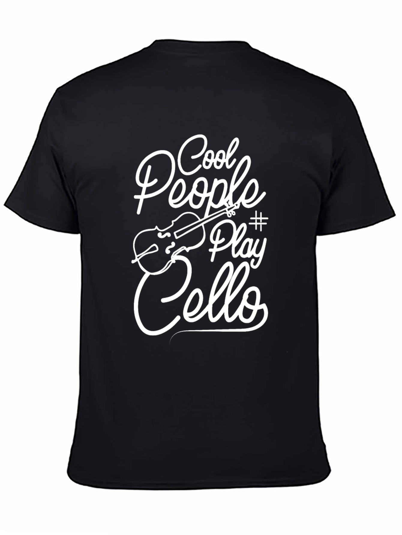 Cool People Play Cello Graphic Tee