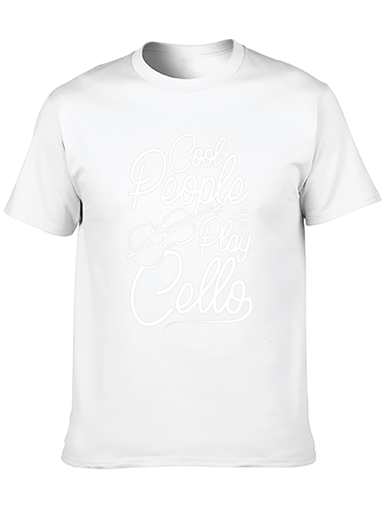 Cool People Play Cello Graphic Tee