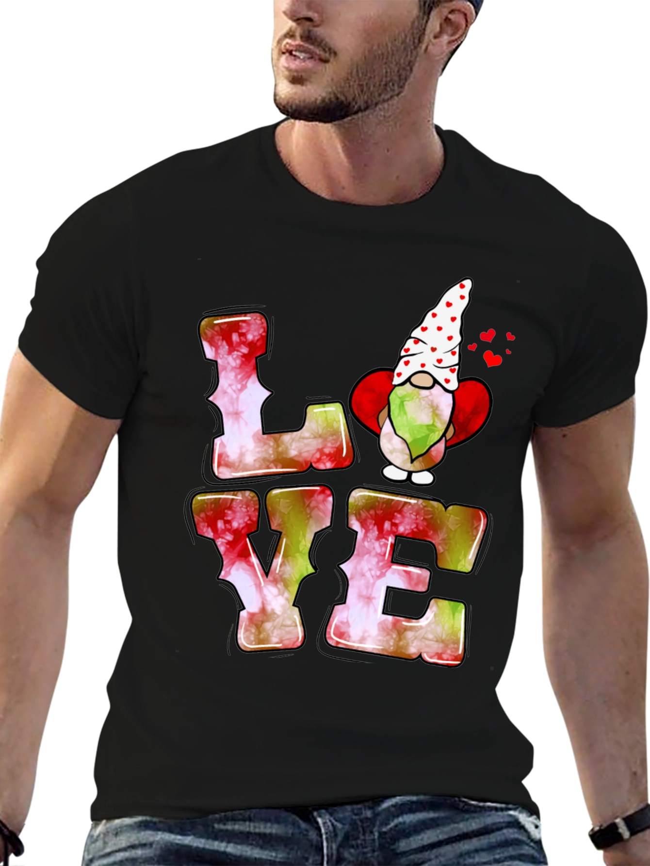 LOVE Gnome T-Shirt - Valentines Day Apparel