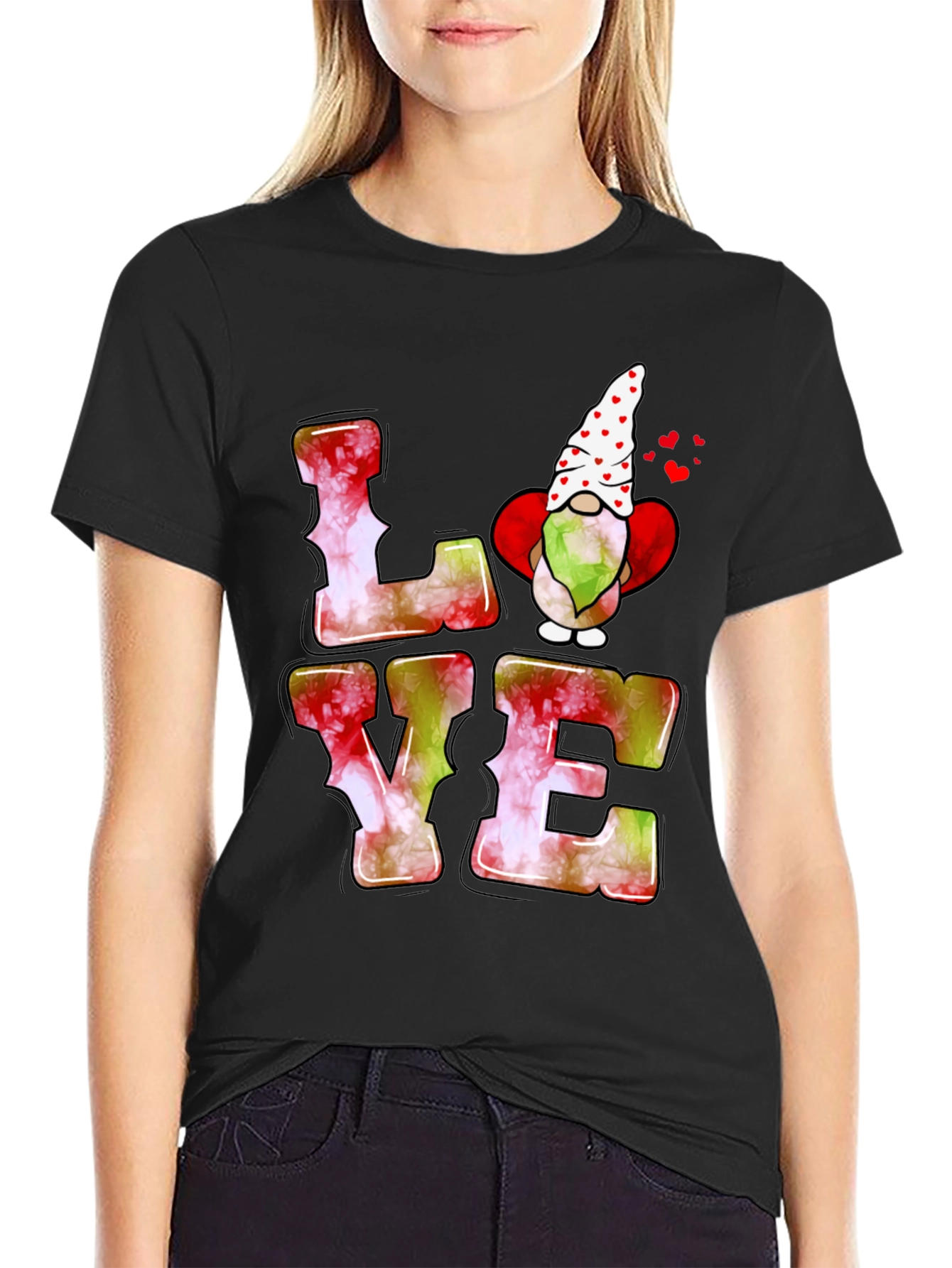 LOVE Gnome T-Shirt - Valentines Day Apparel