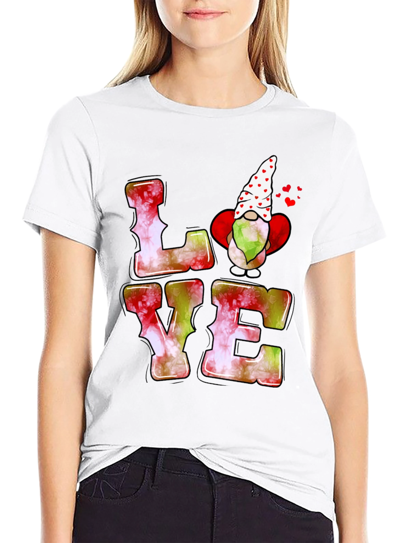 LOVE Gnome T-Shirt - Valentines Day Apparel