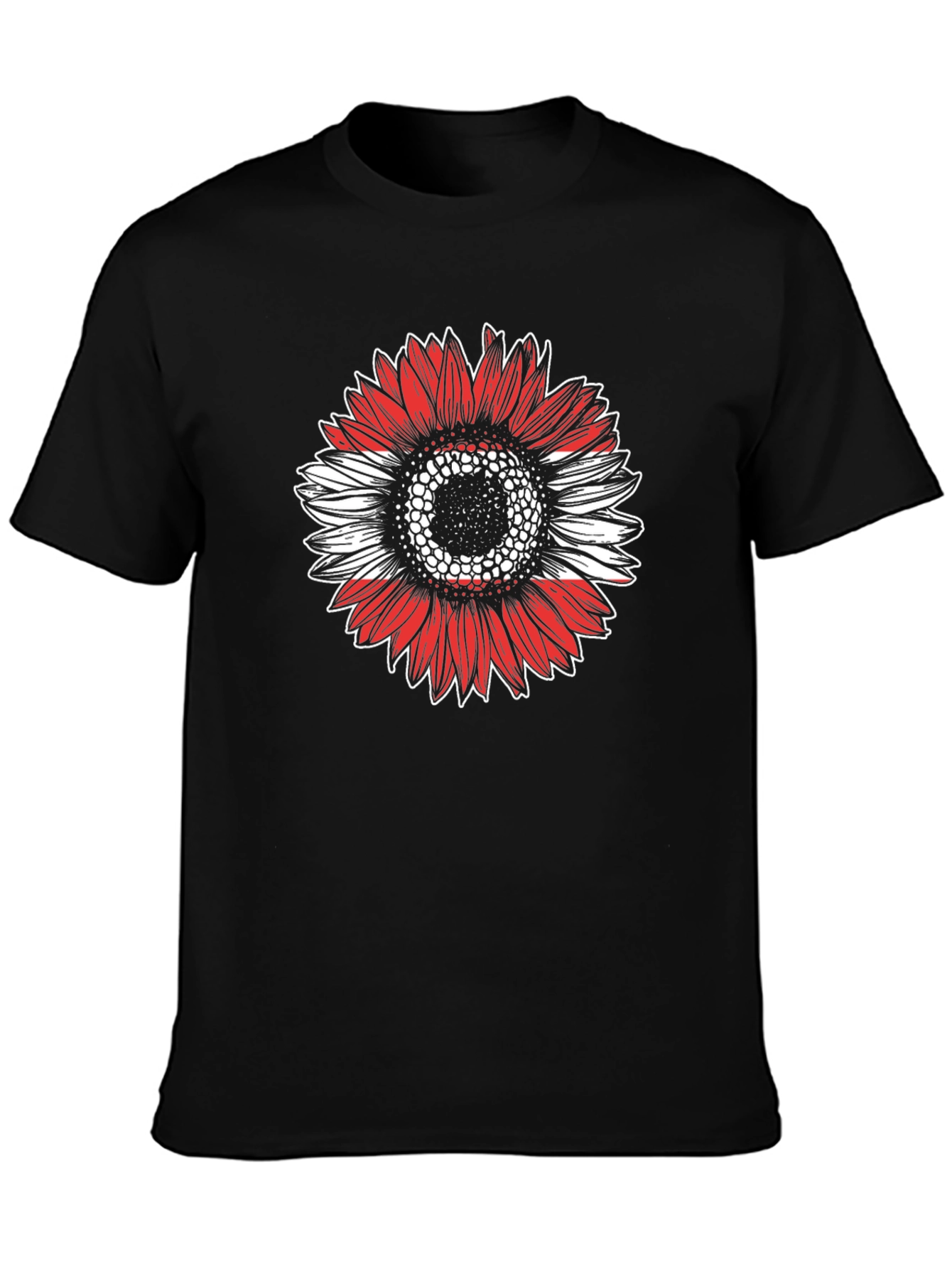 Sunflower Flag Graphic Tee