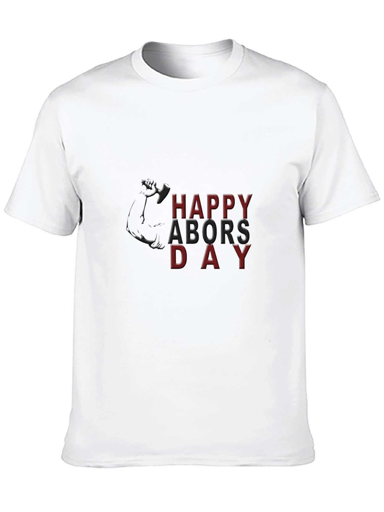 Happy Labors Day Black T-Shirt