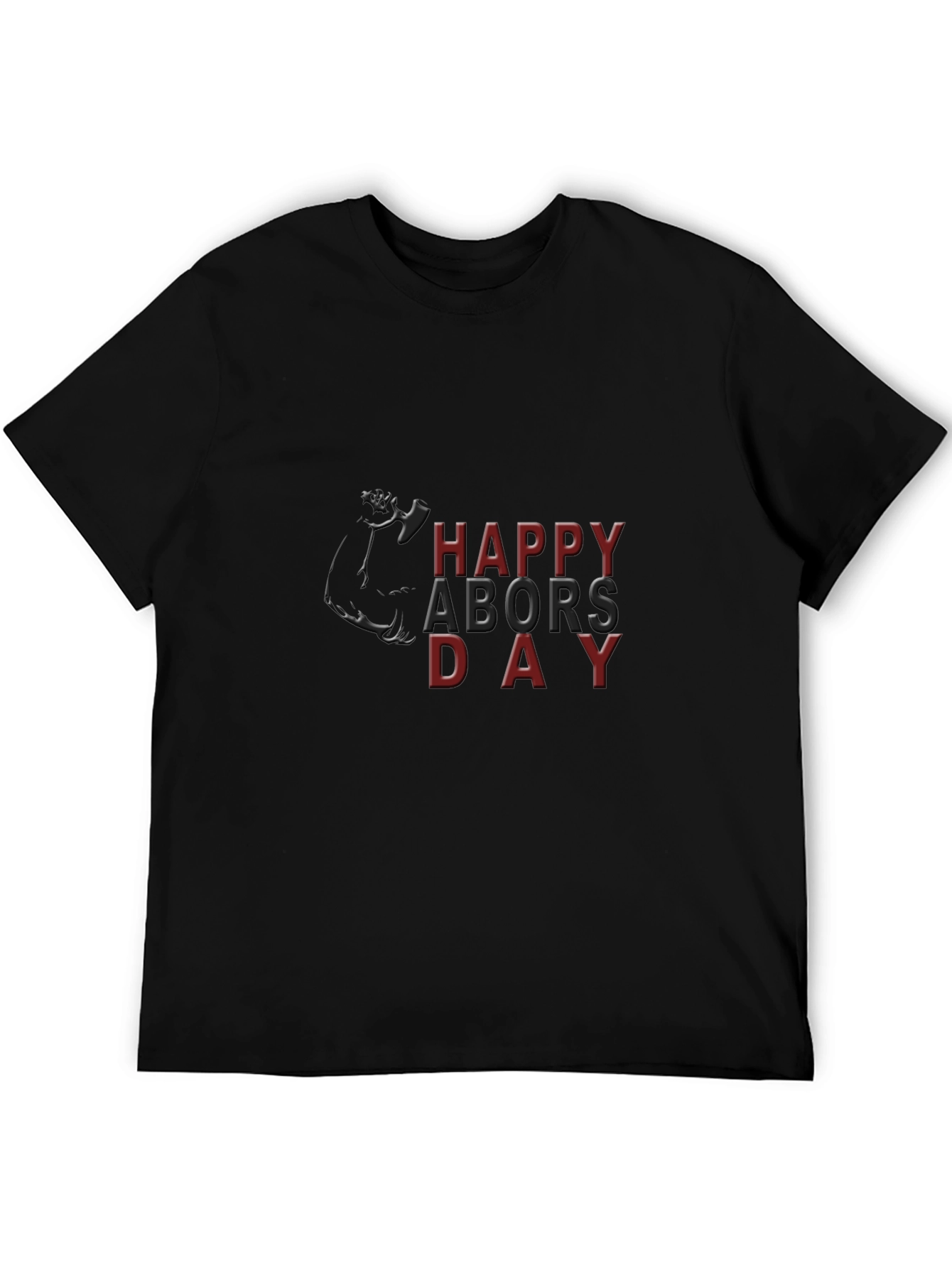 Happy Labors Day Black T-Shirt