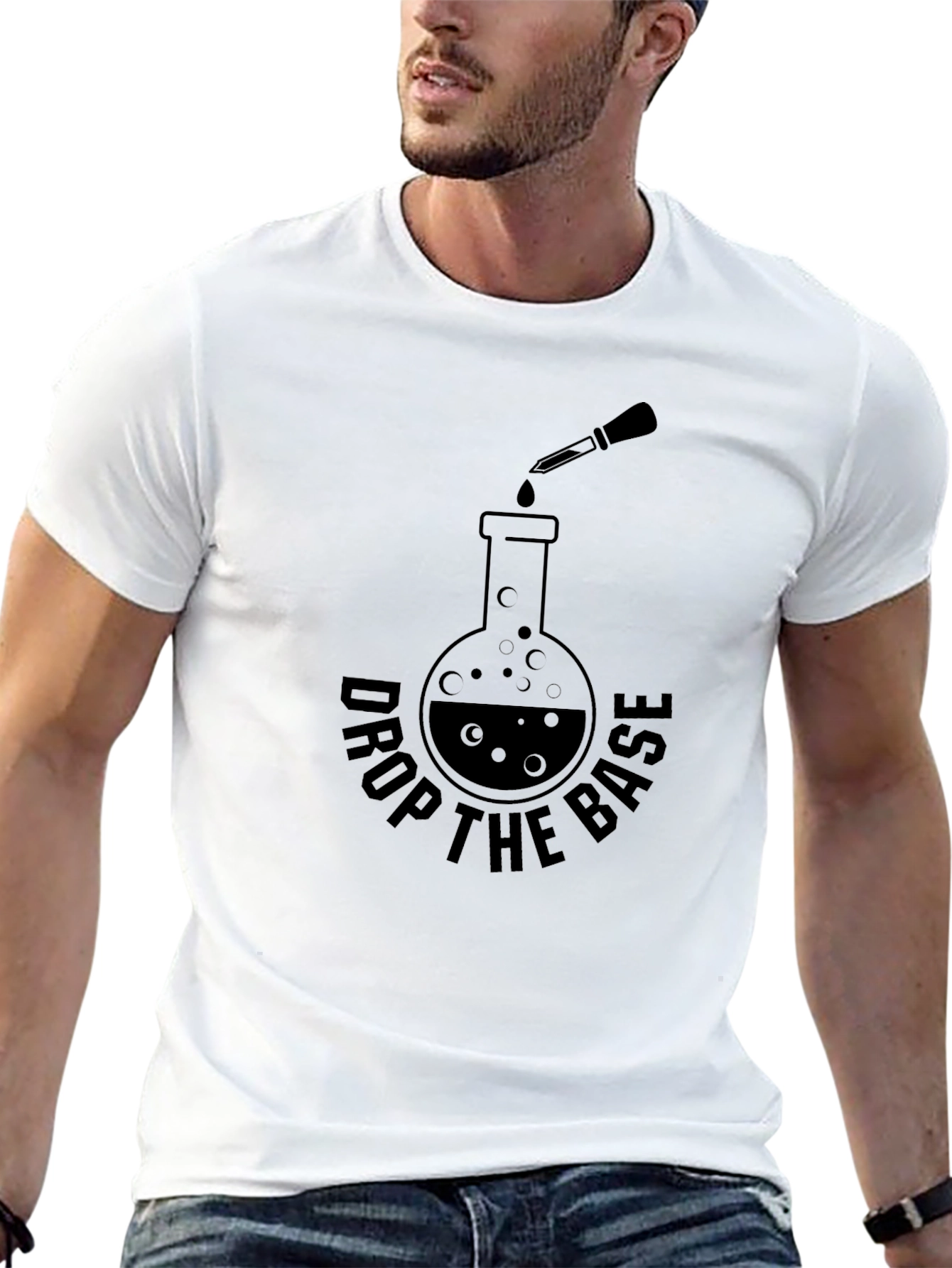 Drop the Base Science T-Shirt - Black