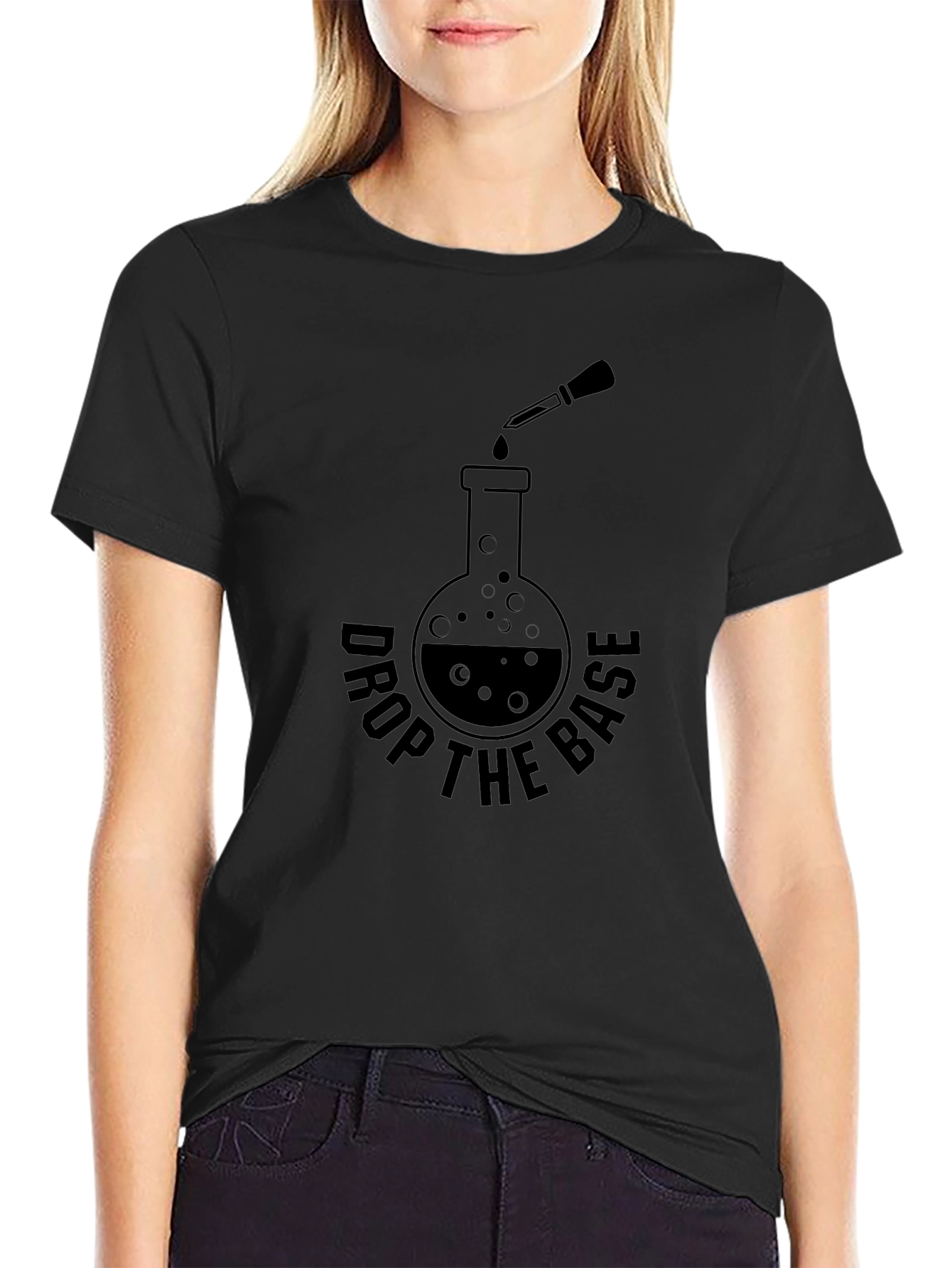 Drop the Base Science T-Shirt - Black