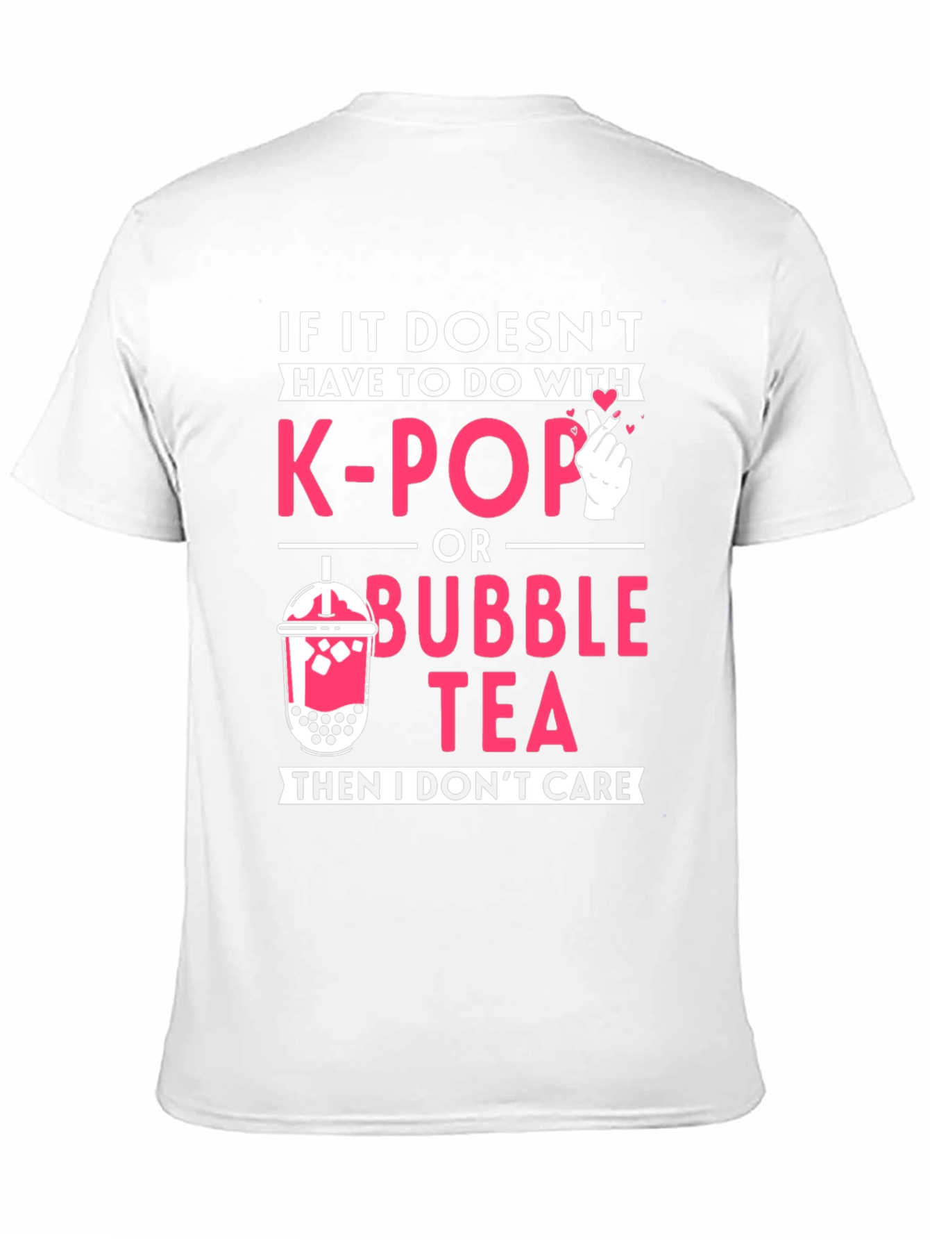 K-Pop & Bubble Tea T-Shirt - Funny Novelty Tee