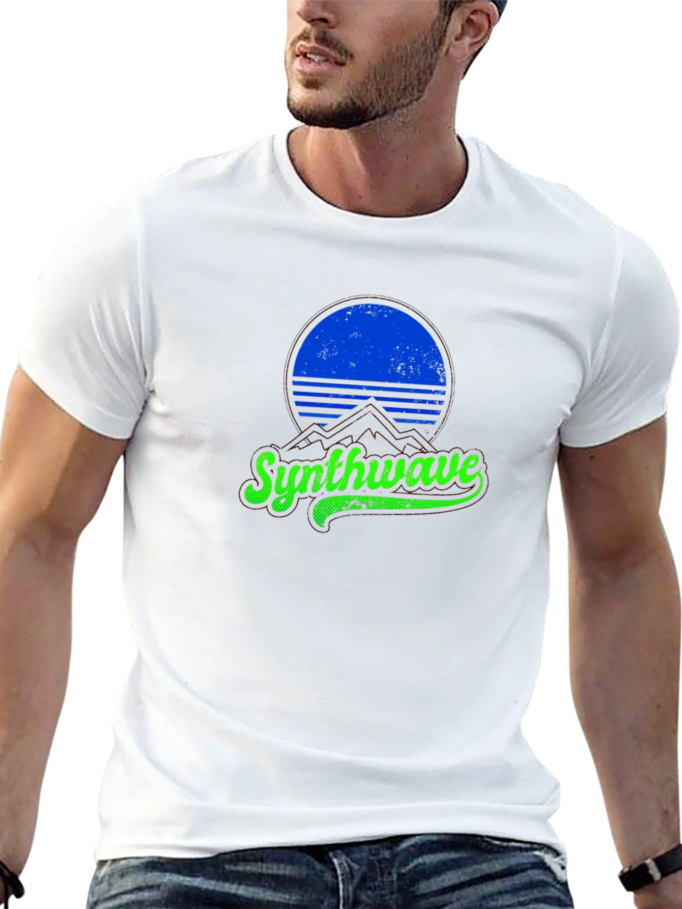 Synthwave Style Graphic Tee
