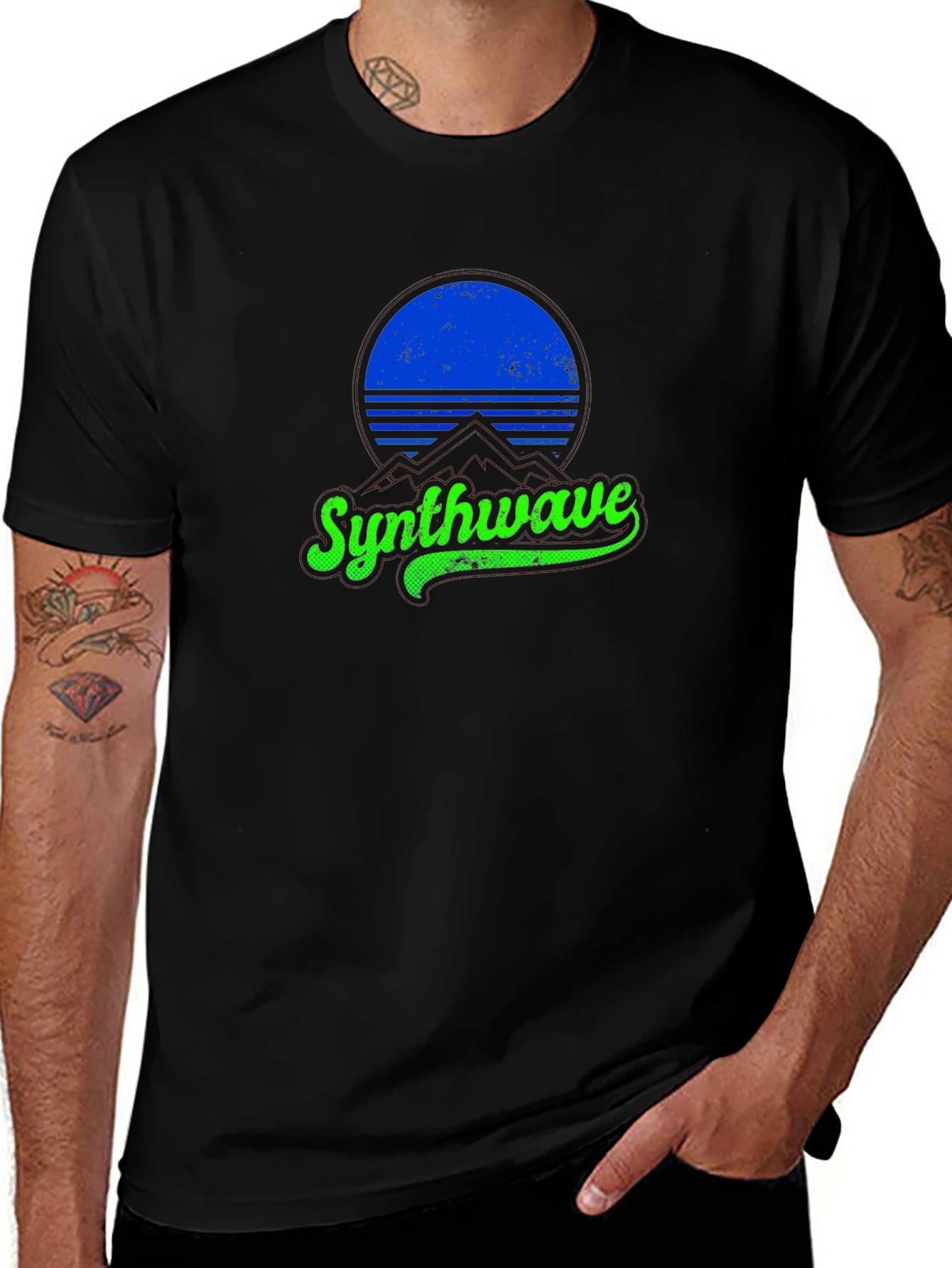 Synthwave Style Graphic Tee