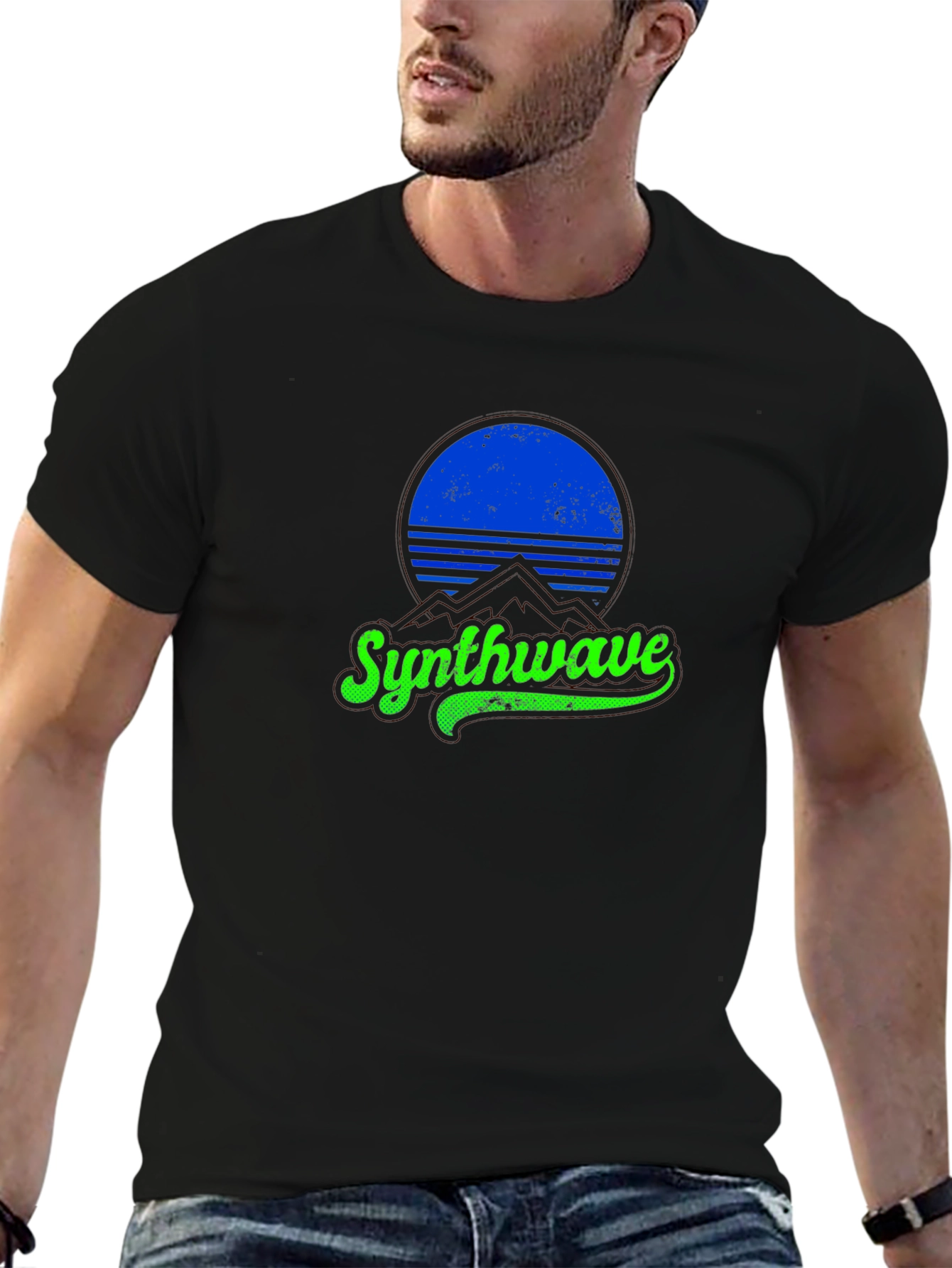 Synthwave Style Graphic Tee