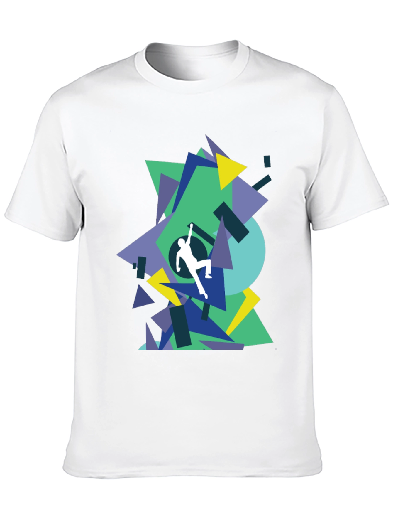 Geometric Climbing T-Shirt