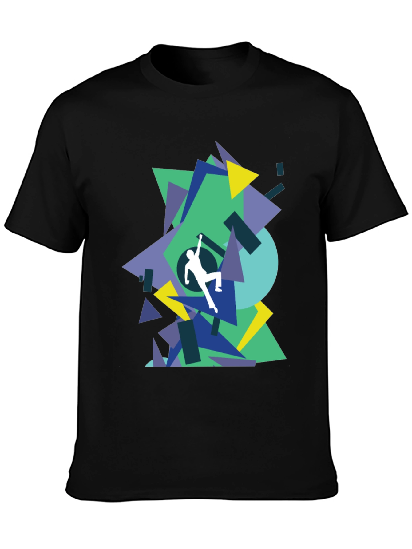 Geometric Climbing T-Shirt