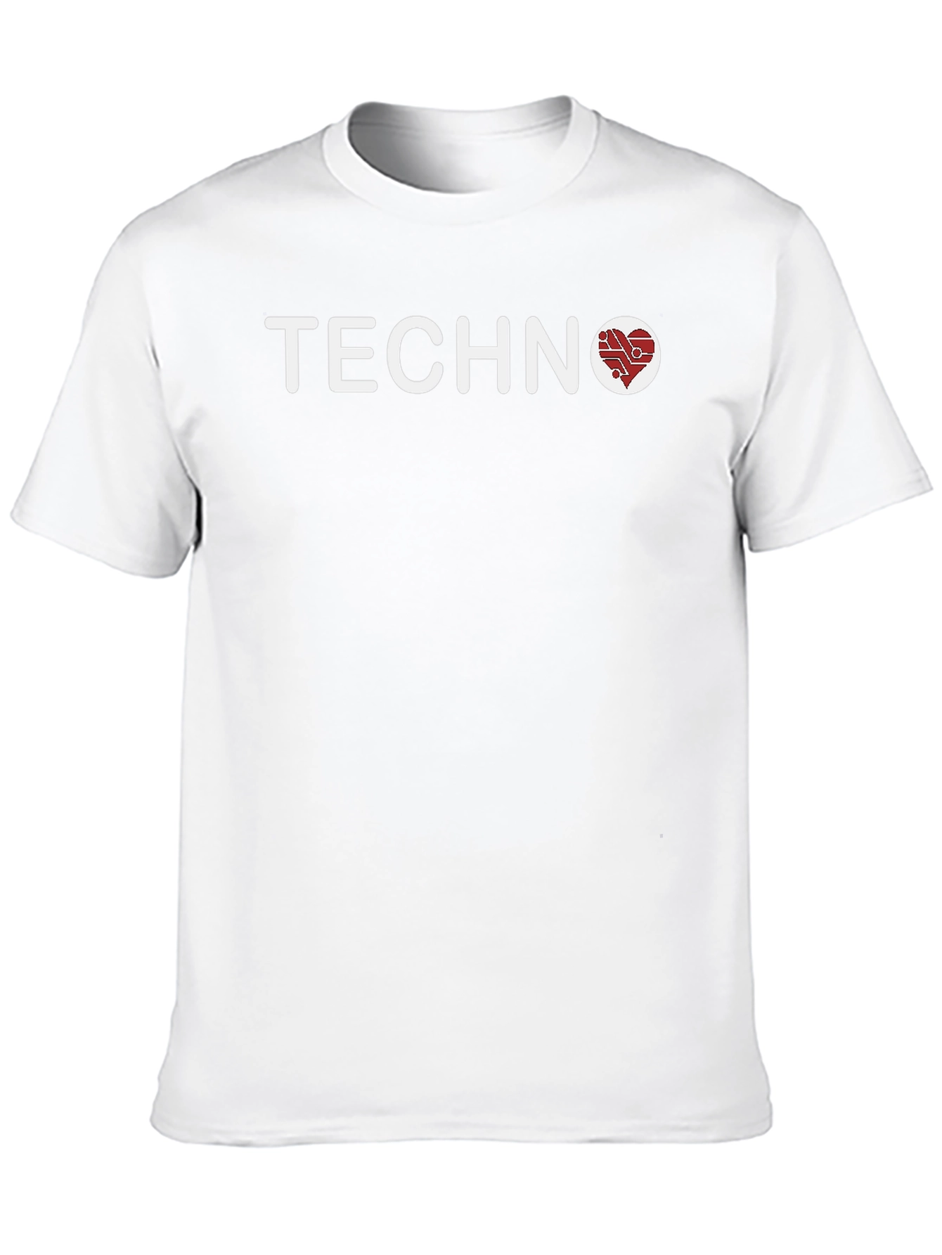 Techno Heart T-Shirt - Circuit Board Love