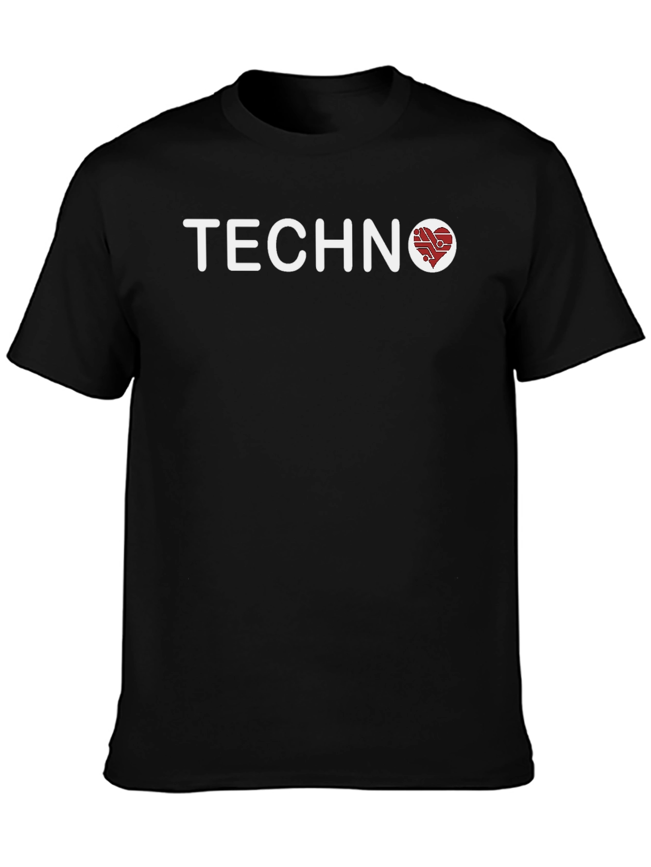 Techno Heart T-Shirt - Circuit Board Love