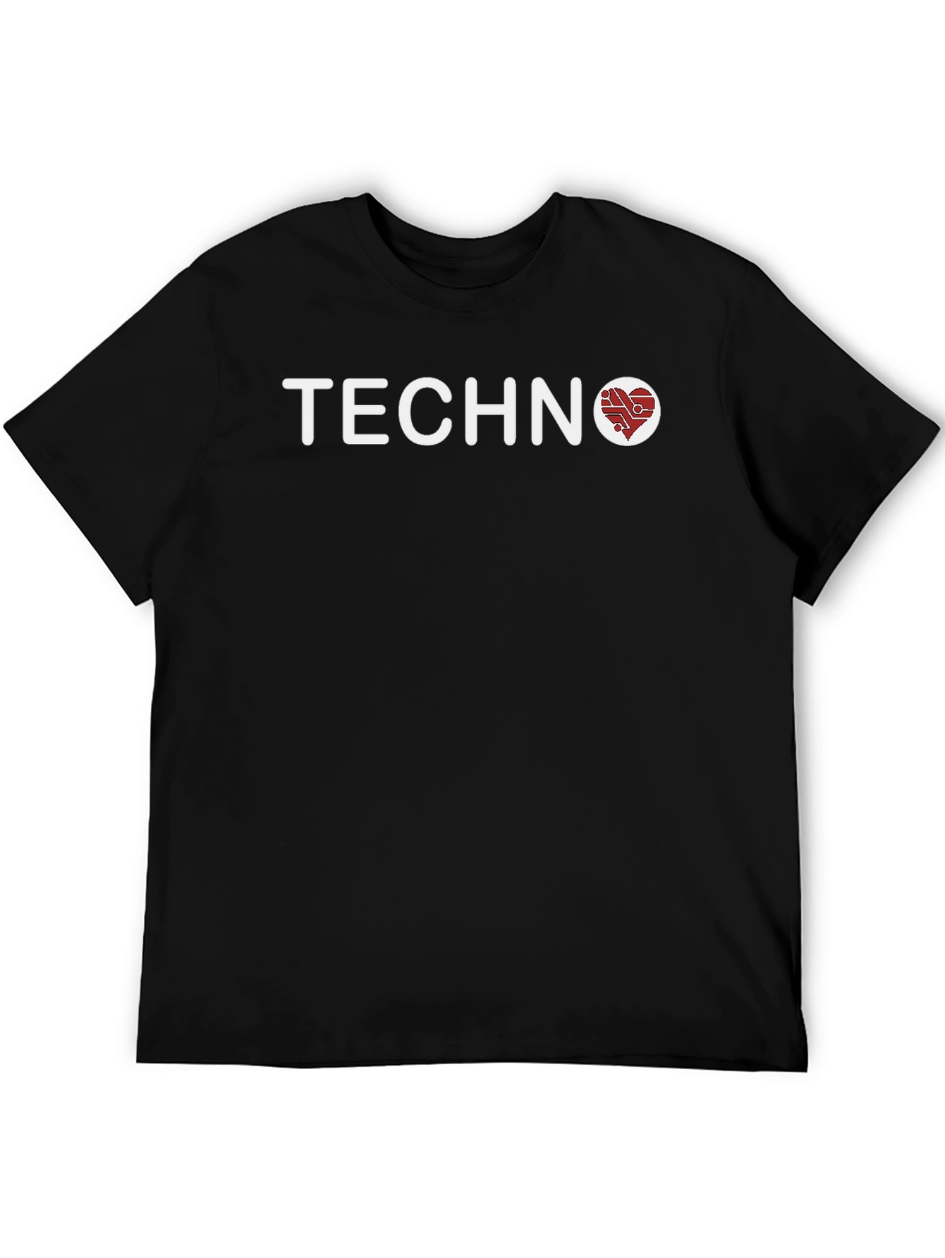 Techno Heart T-Shirt - Circuit Board Love