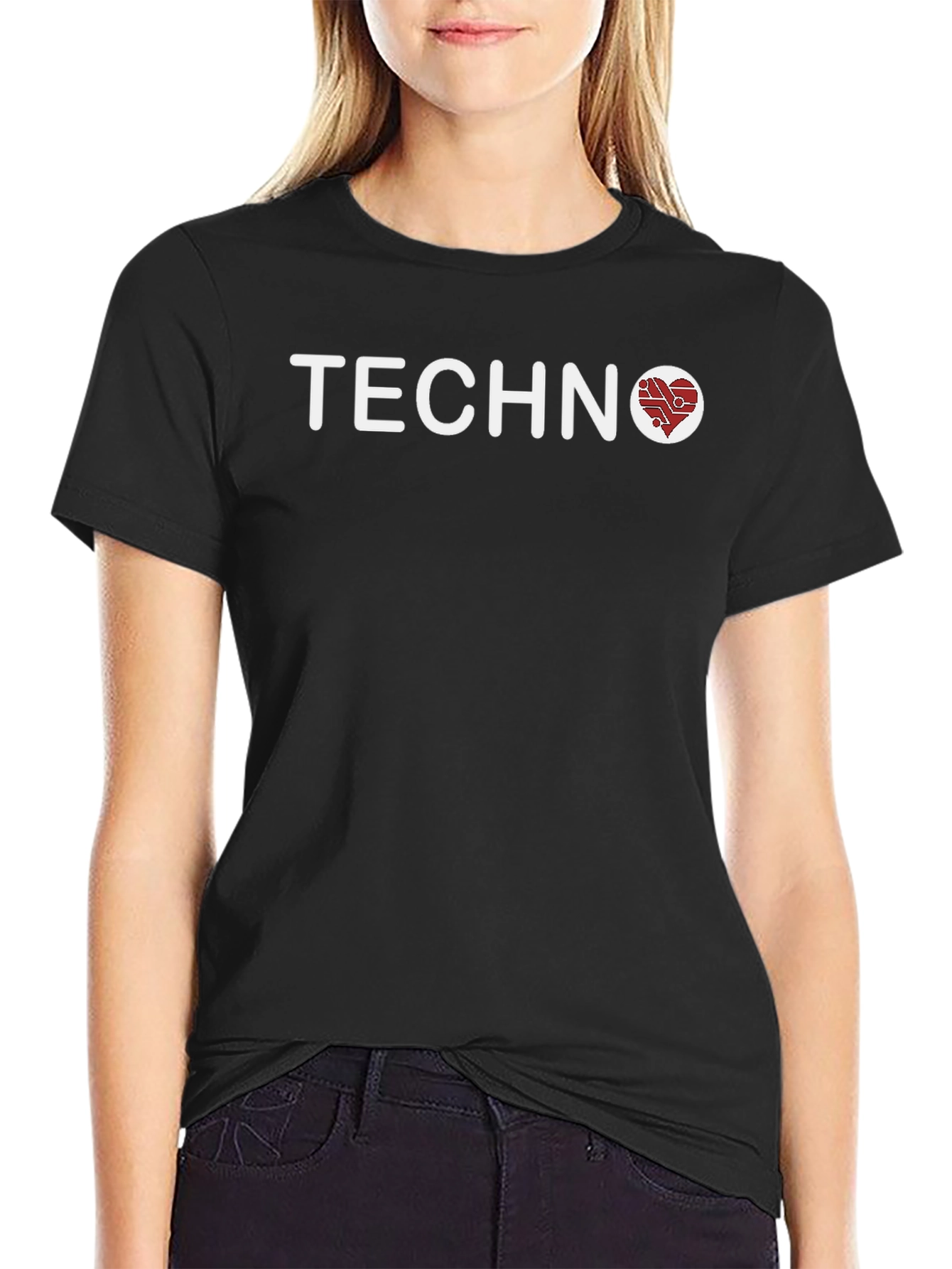Techno Heart T-Shirt - Circuit Board Love