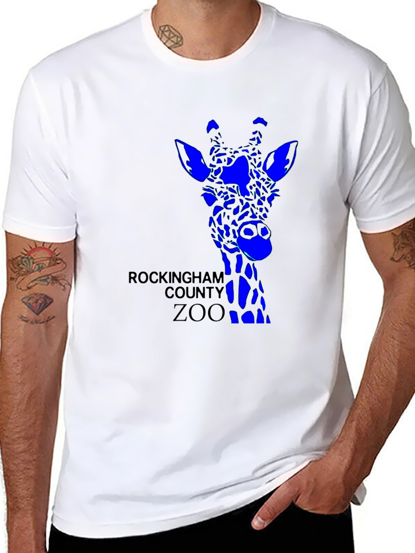 Rockingham County Zoo Giraffe T-Shirt
