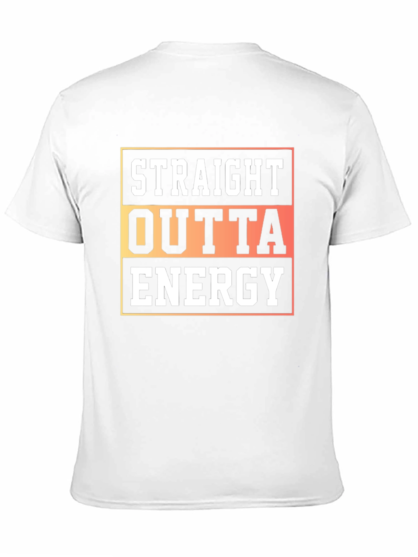 Straight Outta Energy Graphic T-Shirt